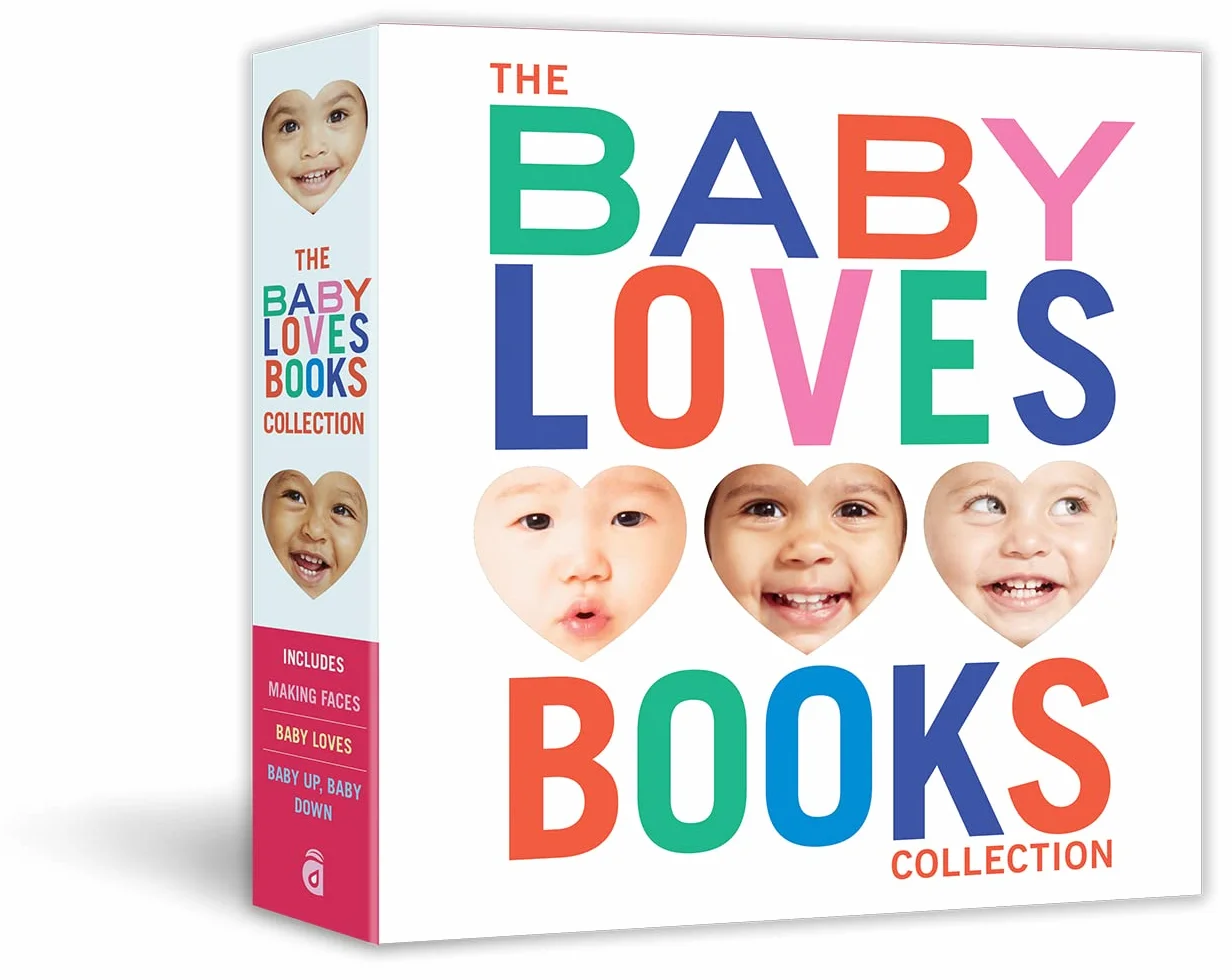 Baby Loves Books Box Set: Making Faces, Baby Loves, and Baby Up, Baby Down