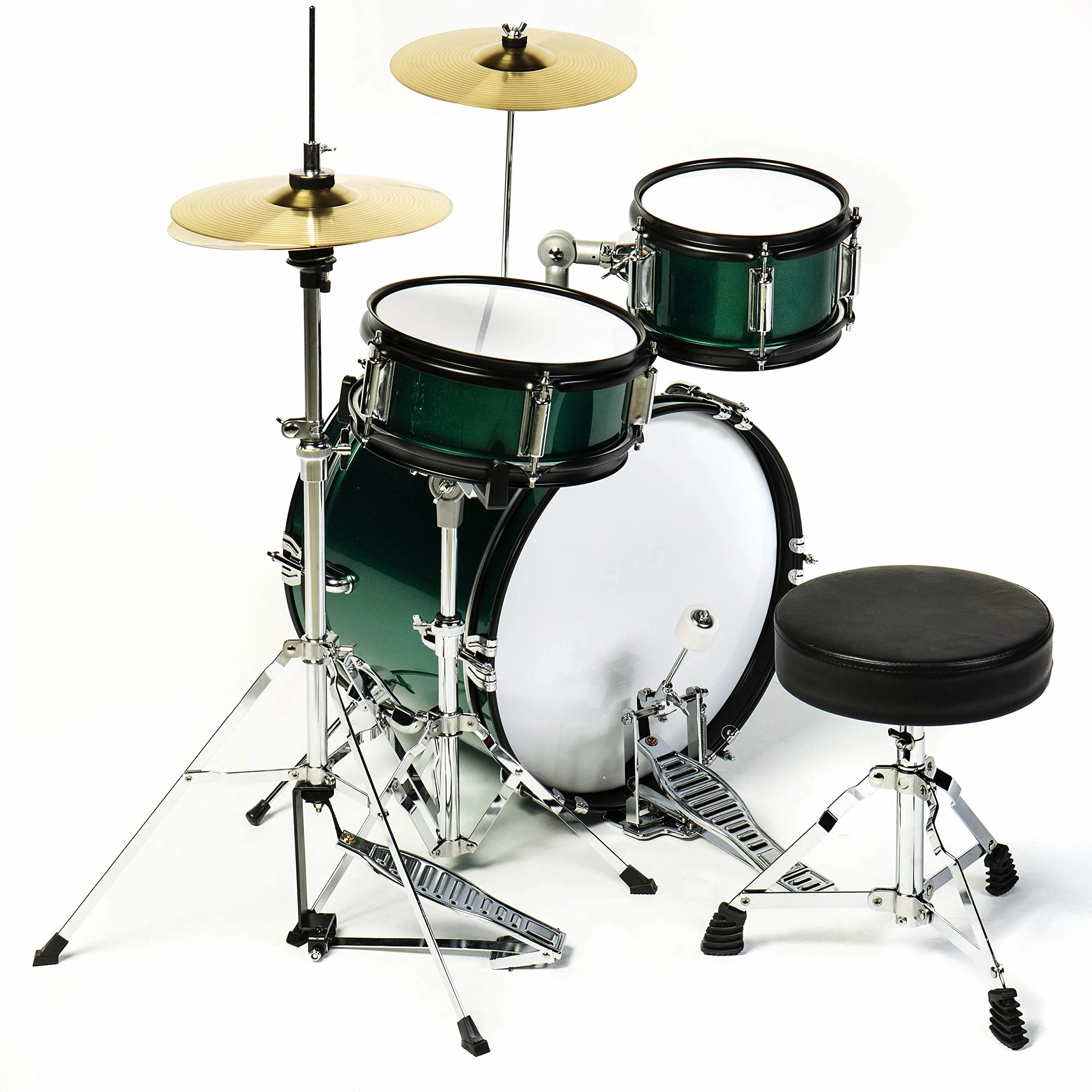Fame JBJ1042H "Luis" 3-Piece Drum-Kit (Green) - Zestaw perkusyjny