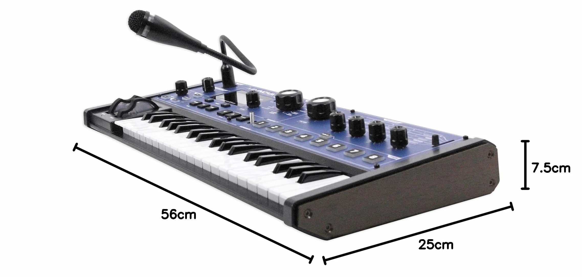 Novation Mininova Syntetyzator, Czarny/Biały, 37 klawiszy