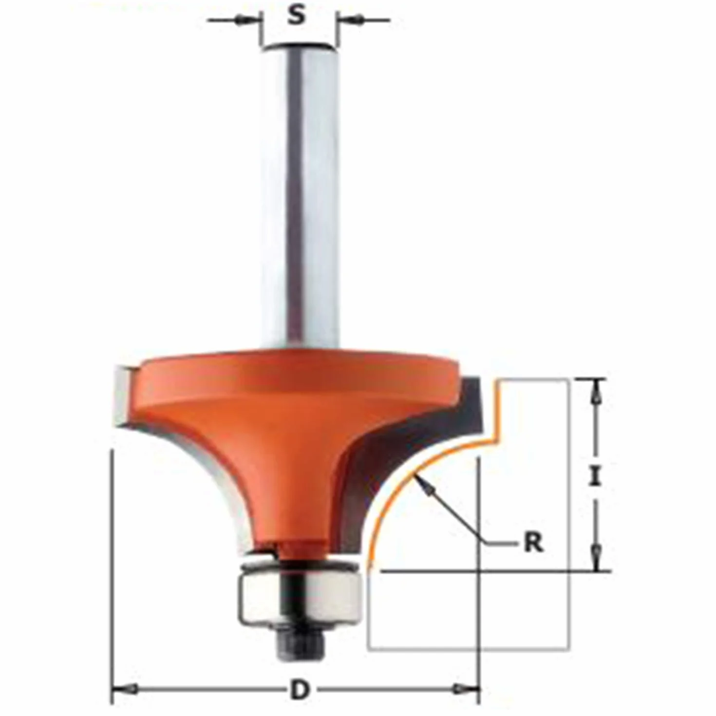 CMT Orange Tools 938.254.11 tools, Grigio/Arancio