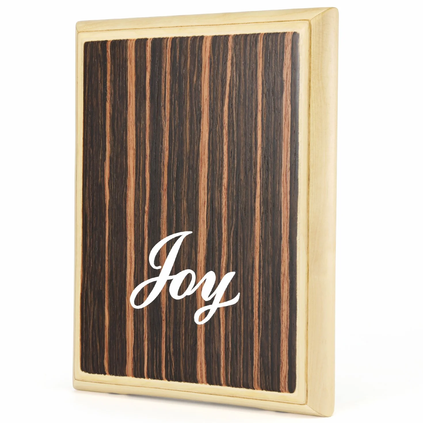 Joy 101 Pad Series Cajon z hebanowym gwintowaniem i korpusem z drewna brzozowego