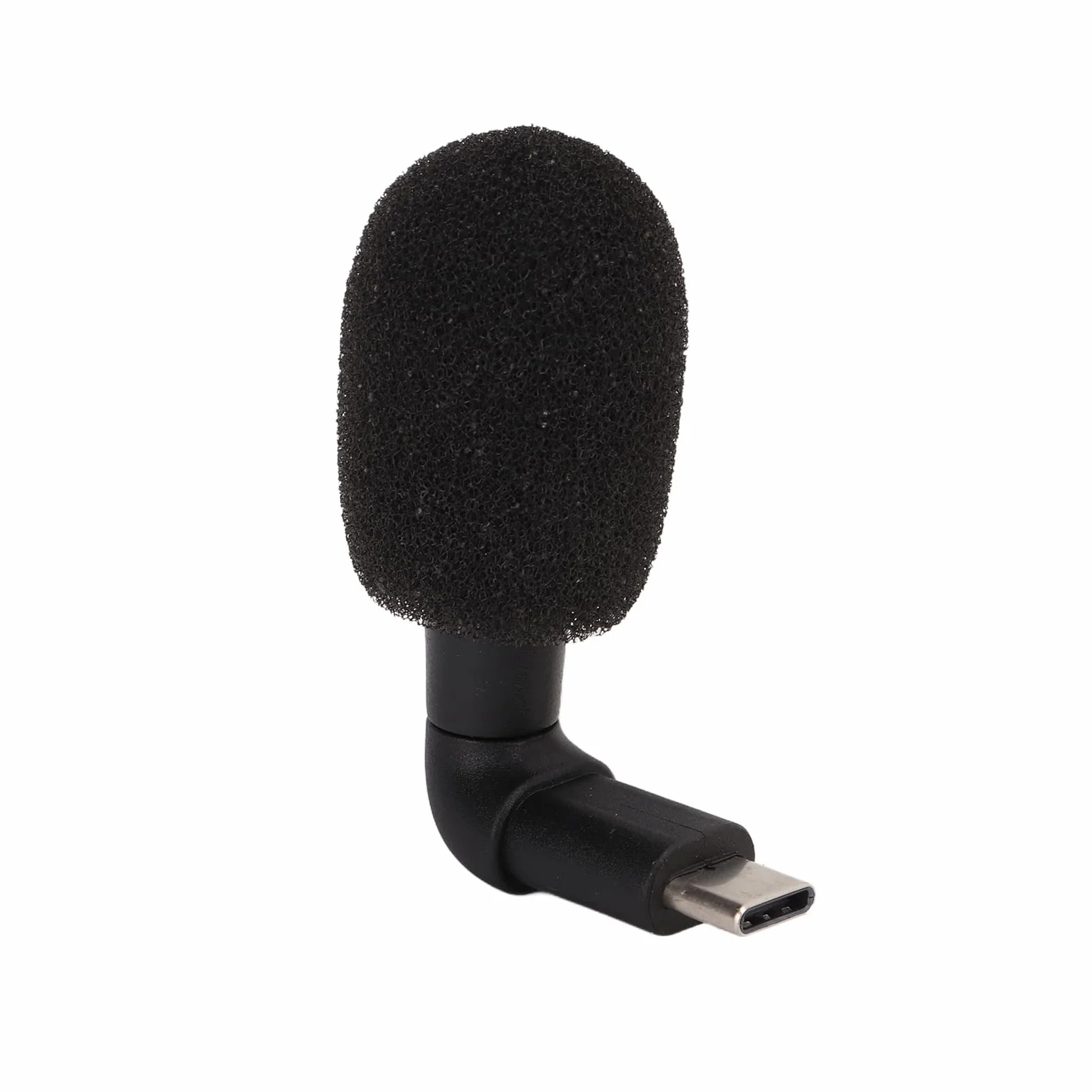 Wtyczka Typu C Mikrofon Wideo do Smartfona Telefon Komórkowy Dookólna Wysoka czułość Kąt 90° Mikrofon Typu Plug and Play w Aplikacji Wideo do Smartfona Wtyczka C