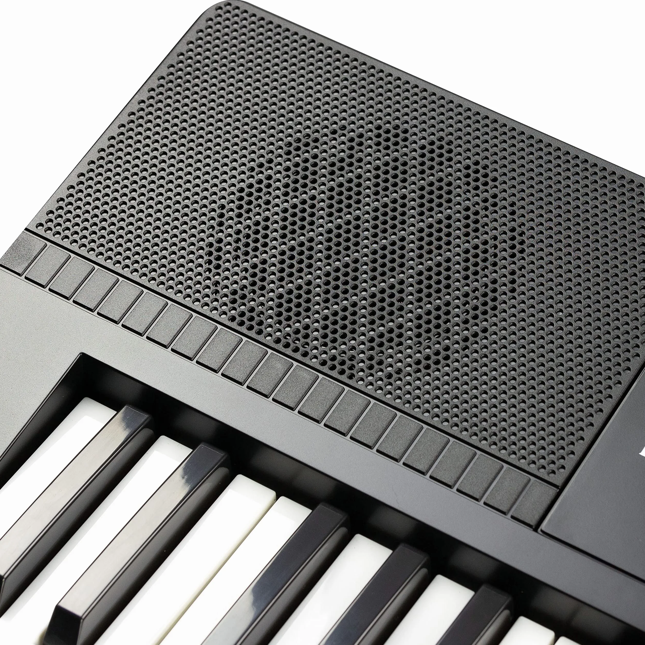 RockJam 61-Key Keyboard fortepian ze stojakiem na nuty, naklejki i lekcje
