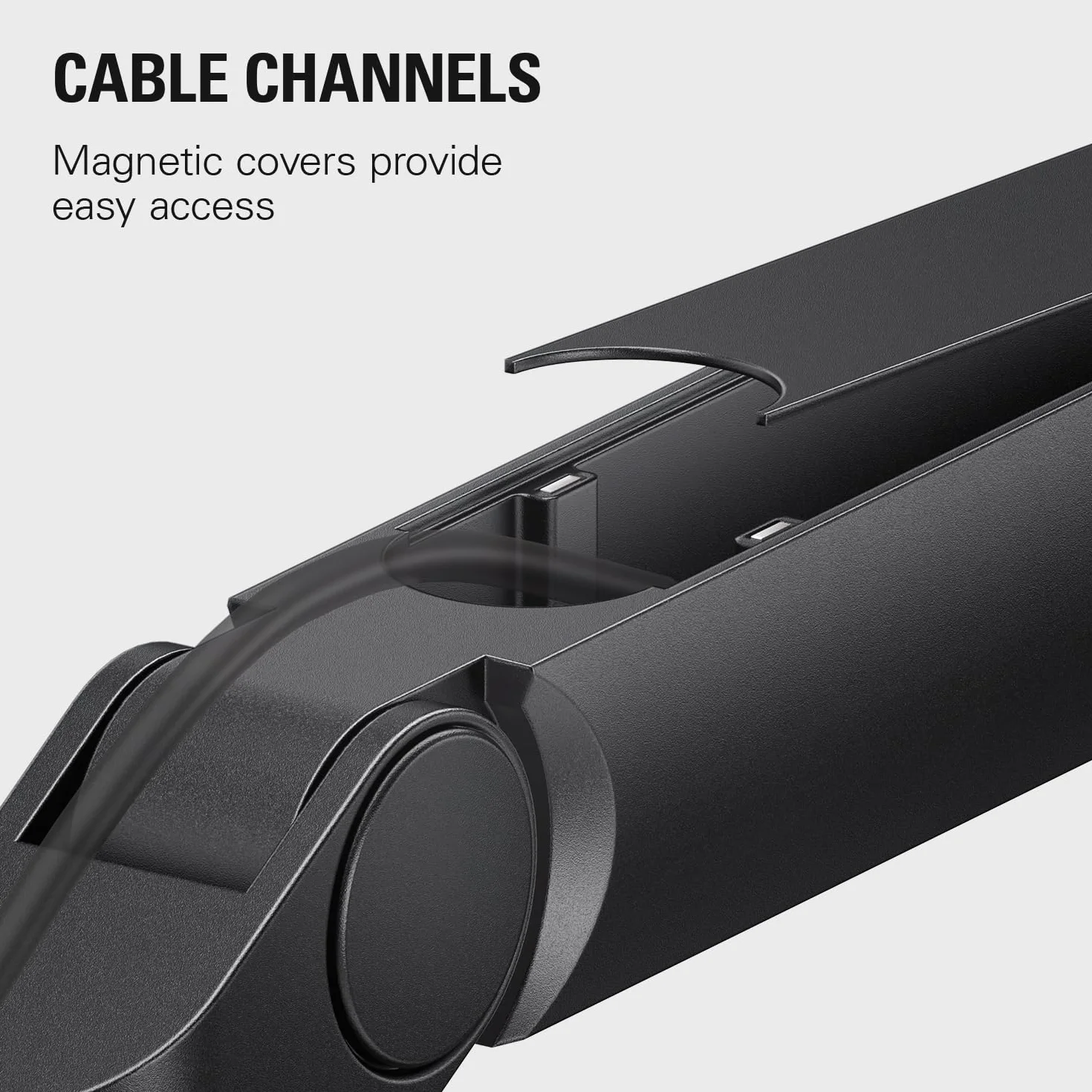 Elgato Wave Mic Arm LP niskoprofilowe ramię mikrofonu premium, system zarządzania kablami, zacisk stołowy, regulacja