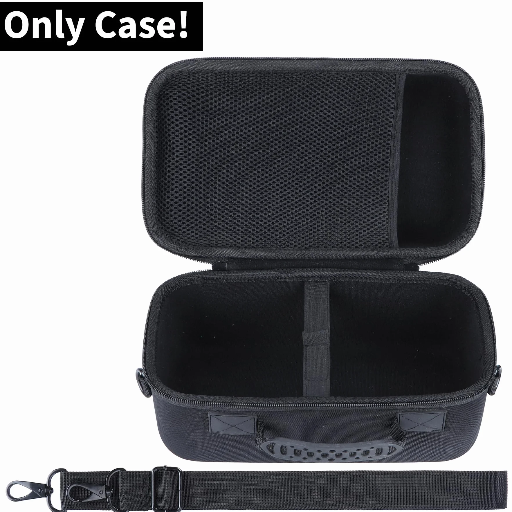 Twarde etui ochronne, kompatybilne z głośnikiem Bose Przenośny SoundLink Max (czarny)