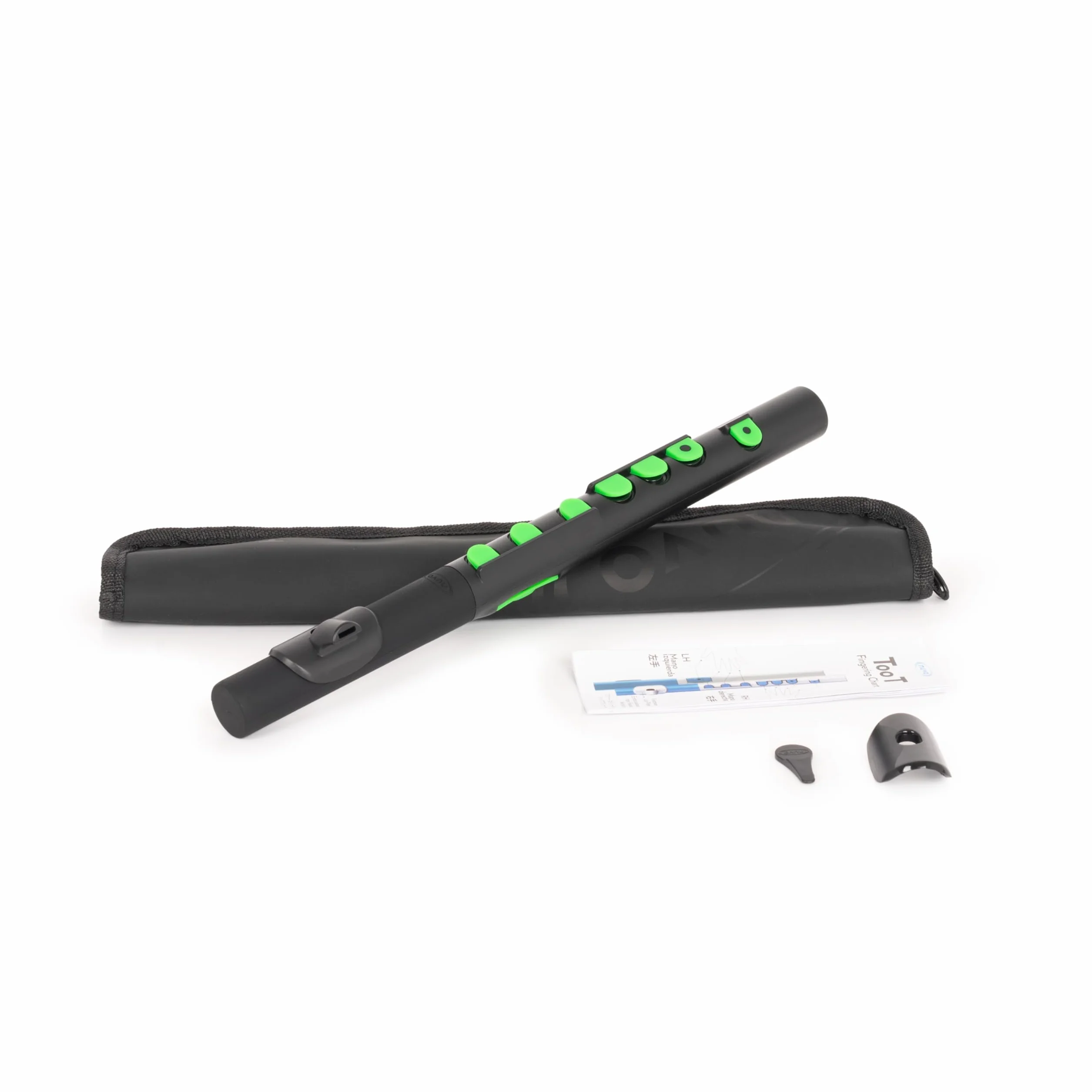 Nuvo N430TBGN Toot Trim dostarczany z torbą, czarny/zielony