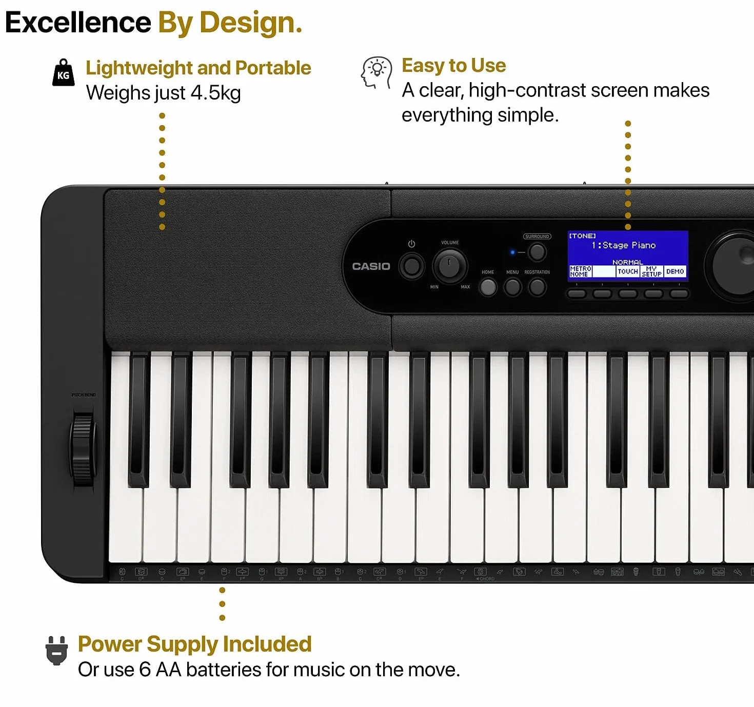 Casio CT-S400 - Keyboard