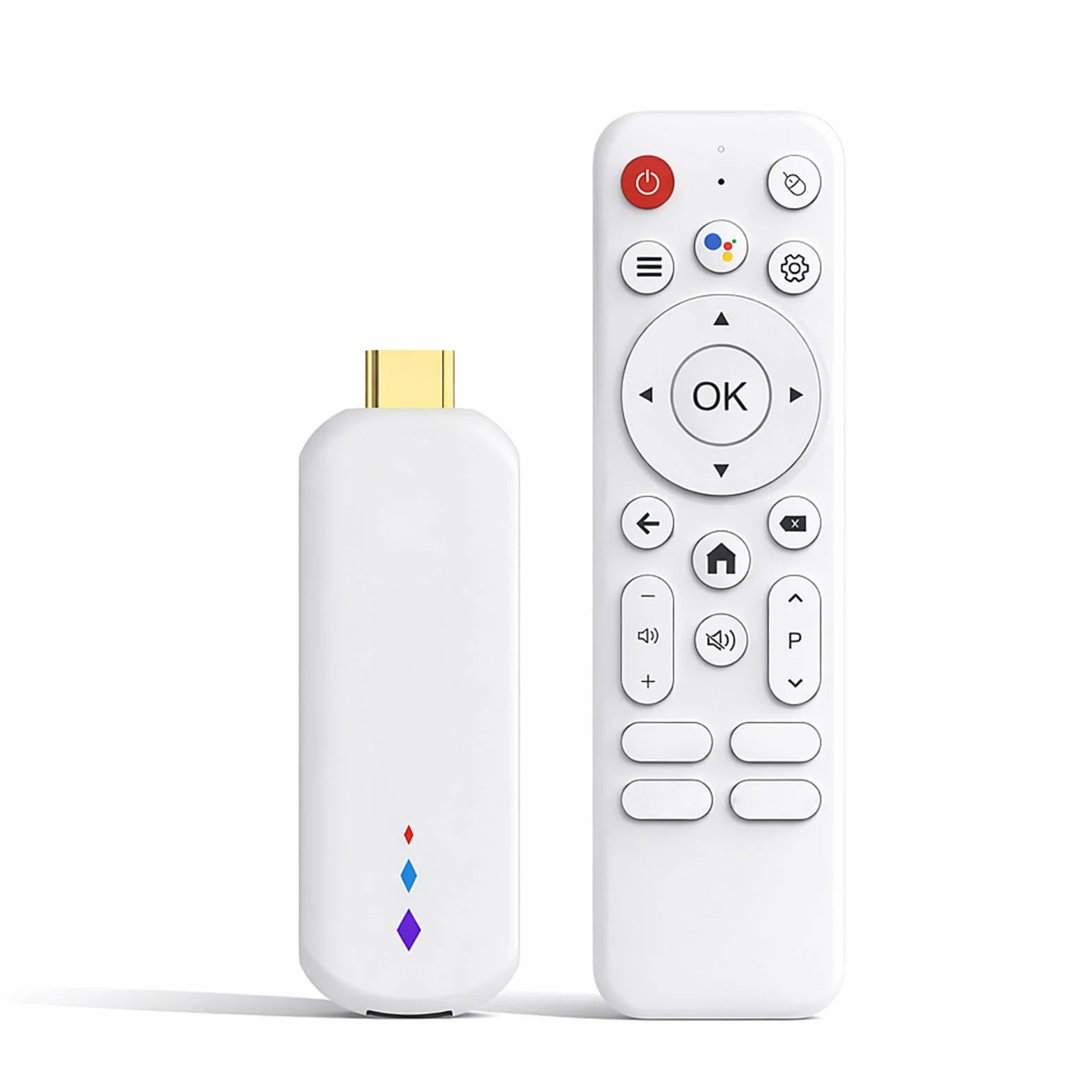 PUSOKEI TV Box Android 14.0, Smart TV Box ze Zdalnym Dostępem Głosowym, 2 GB RAM 16 GB ROM, 2,4G/5G WiFi, Dostęp do Wszystkich Stron Internetowych z Filmami, Urządzenie do Strumie