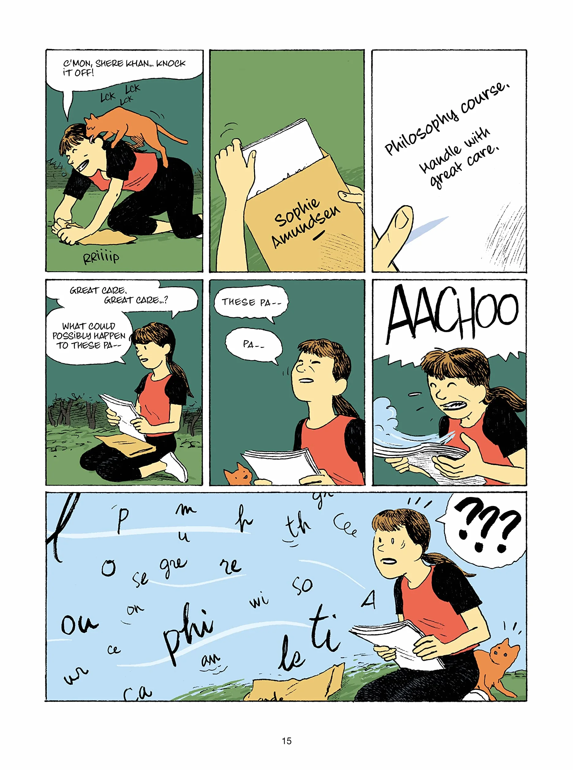 Sophie's World: A Graphic Novel about the History of Philosophy Vol I: From Socrates to Galileo