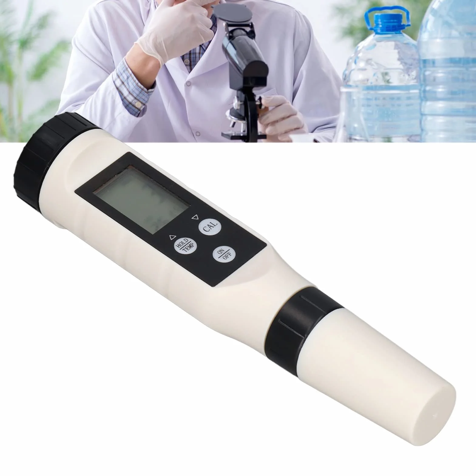Hyuduo Tester Wody Wodorowej BLE-9002, Przenośny Miernik H2 z Wymienną Sondą, Zakres 0-2990ppb, ABS, Bluetooth