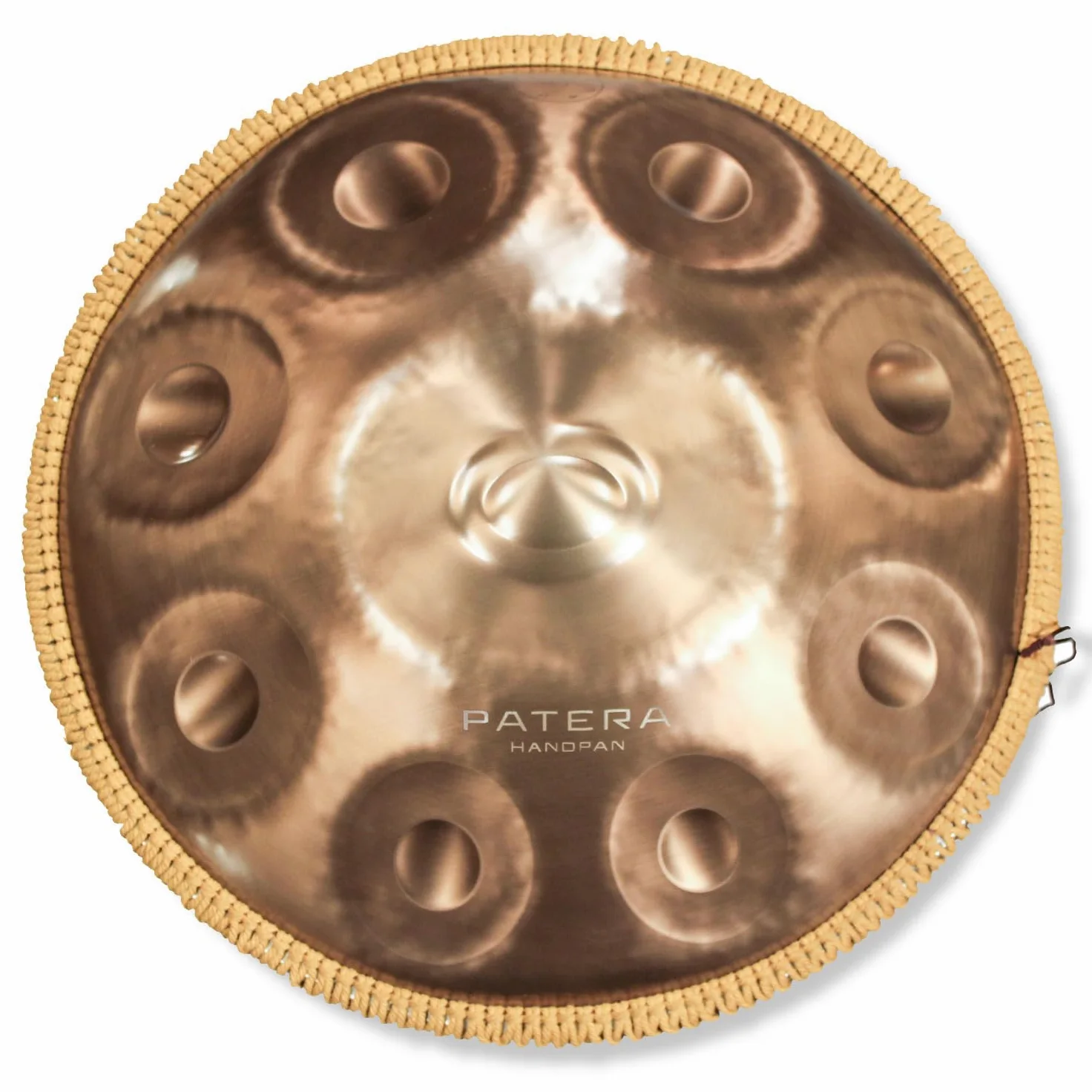 Patera HPDM-12 Handpan Compact D- ze stali nierdzewnej 12 tonów z torbą
