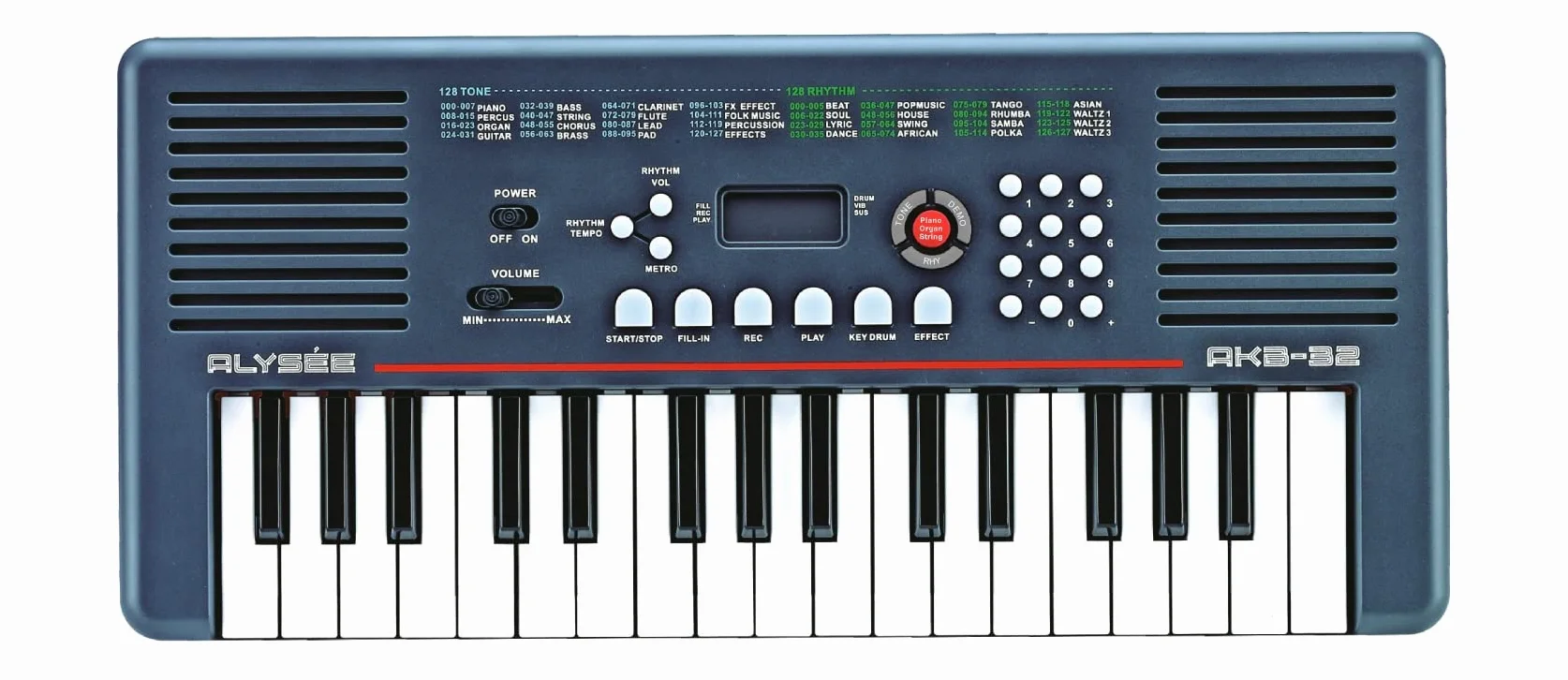 AKB-32 - klawiatura szkolna z 32 przyciskami