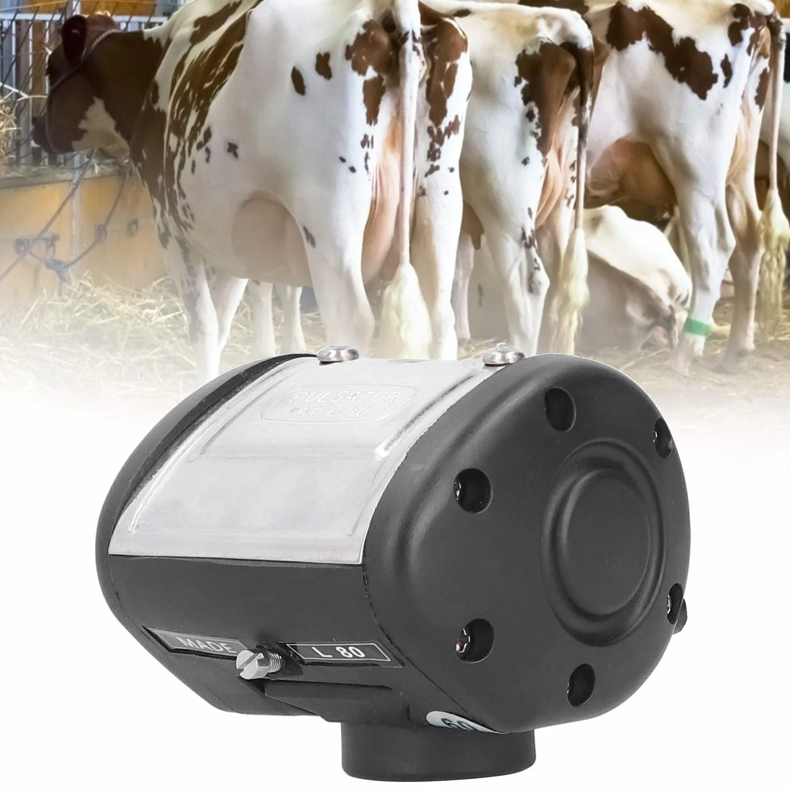 Dojarka, mocna i stabilna dojarka dwuwylotowa Milker Pulsator na pastwisko