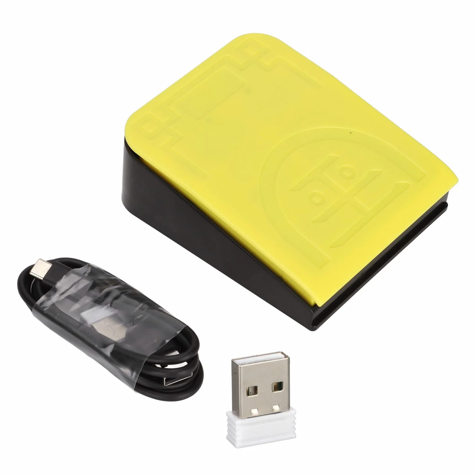 Zunate Bezprzewodowy przełącznik pedału nożnego Bluetooth 2.4G USB Tri Mode programowalna klawiatura komputerowa