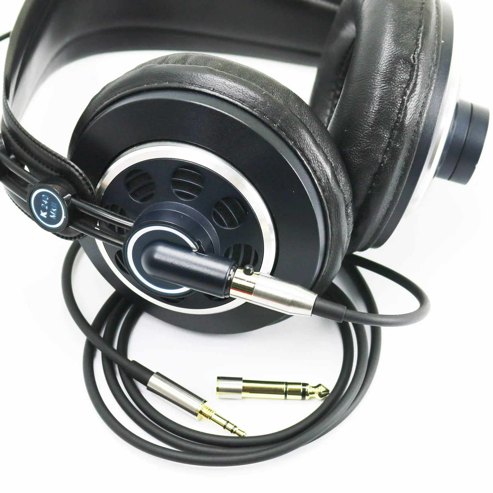 Zapasowy kabel audio kompatybilny z AKG K240, K240S, K240MK II, Q701, K702, K141, K171, K181, K271s, K271 MKII, M220, Pioneer HDJ-2000, słuchawki 1,2 m