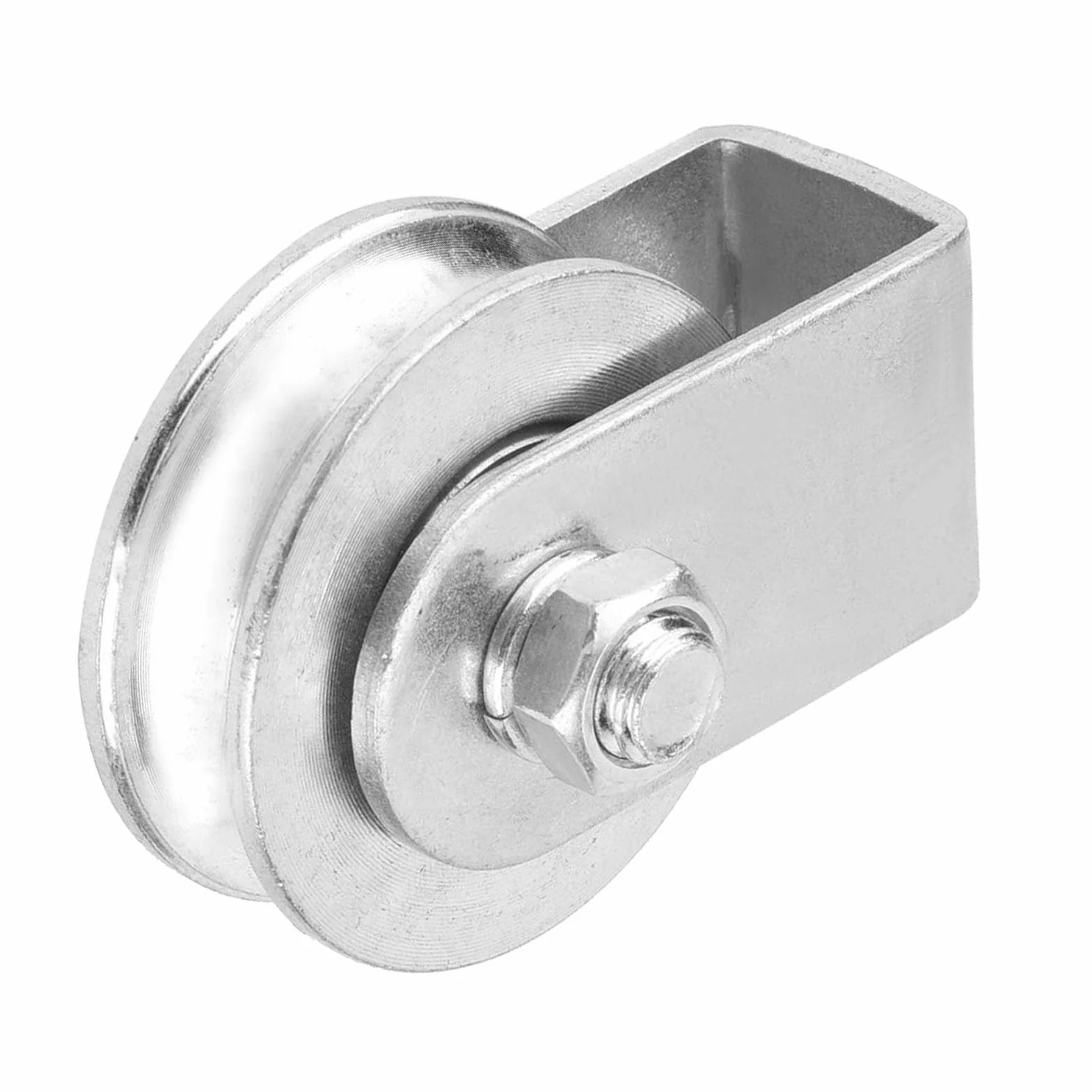 Single Swivel Pulley Block,Flaschenzug 0,3 Tonnen Hubrad für Drahtseil(#02)