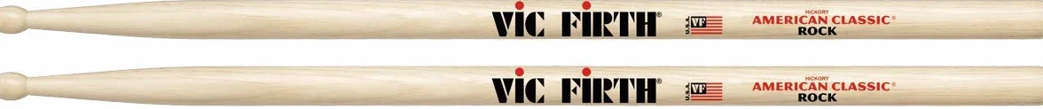 Vic FIrth - American Classic® pałeczki perkusyjne ROCK - American Hickory - drewniana końcówka