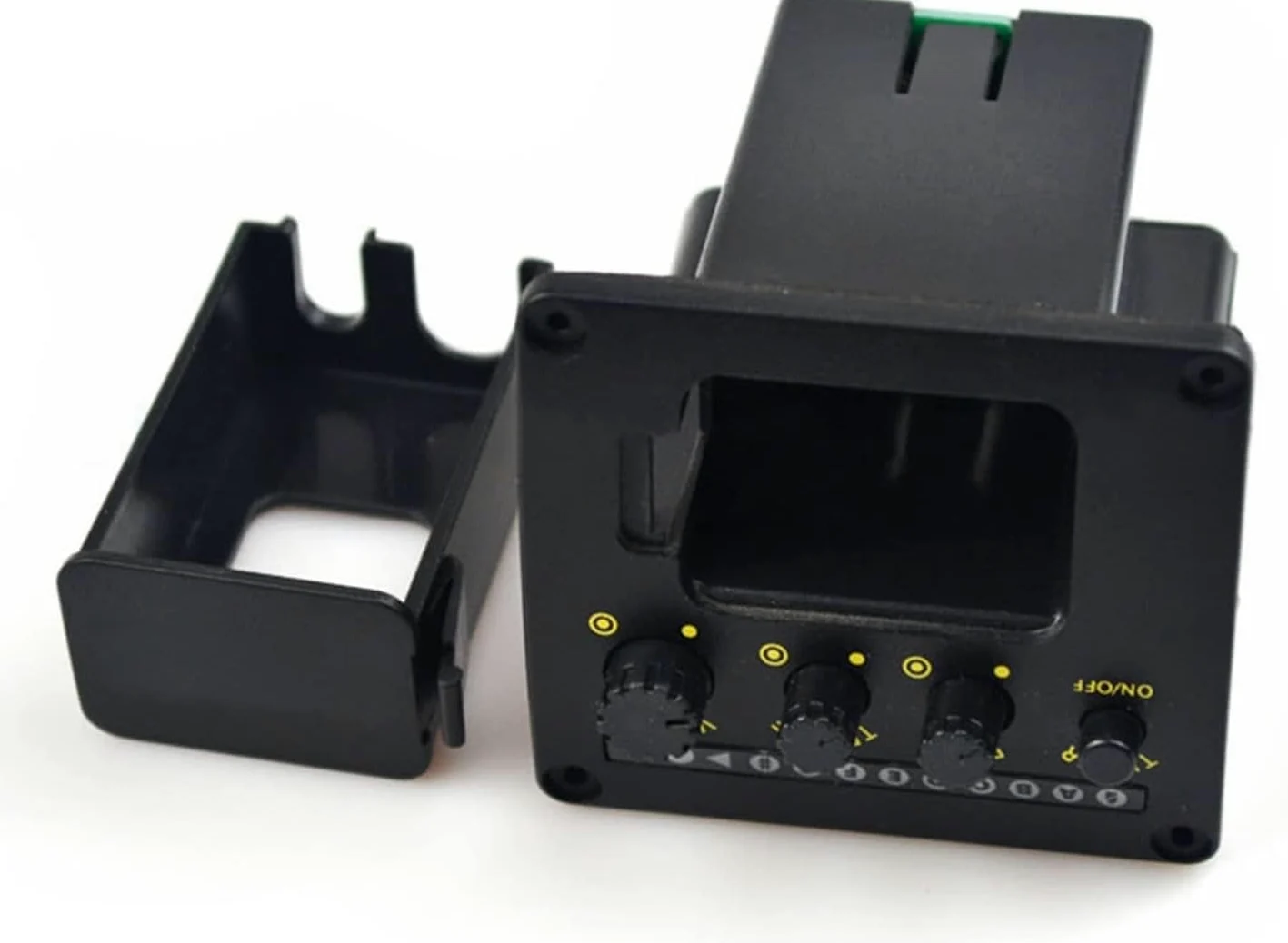 Mikrogitara akustyczna, przetworniki gitarowe przedwzmacniacz EQ Tuner Piezo Pickup Equalizer System Equalizer
