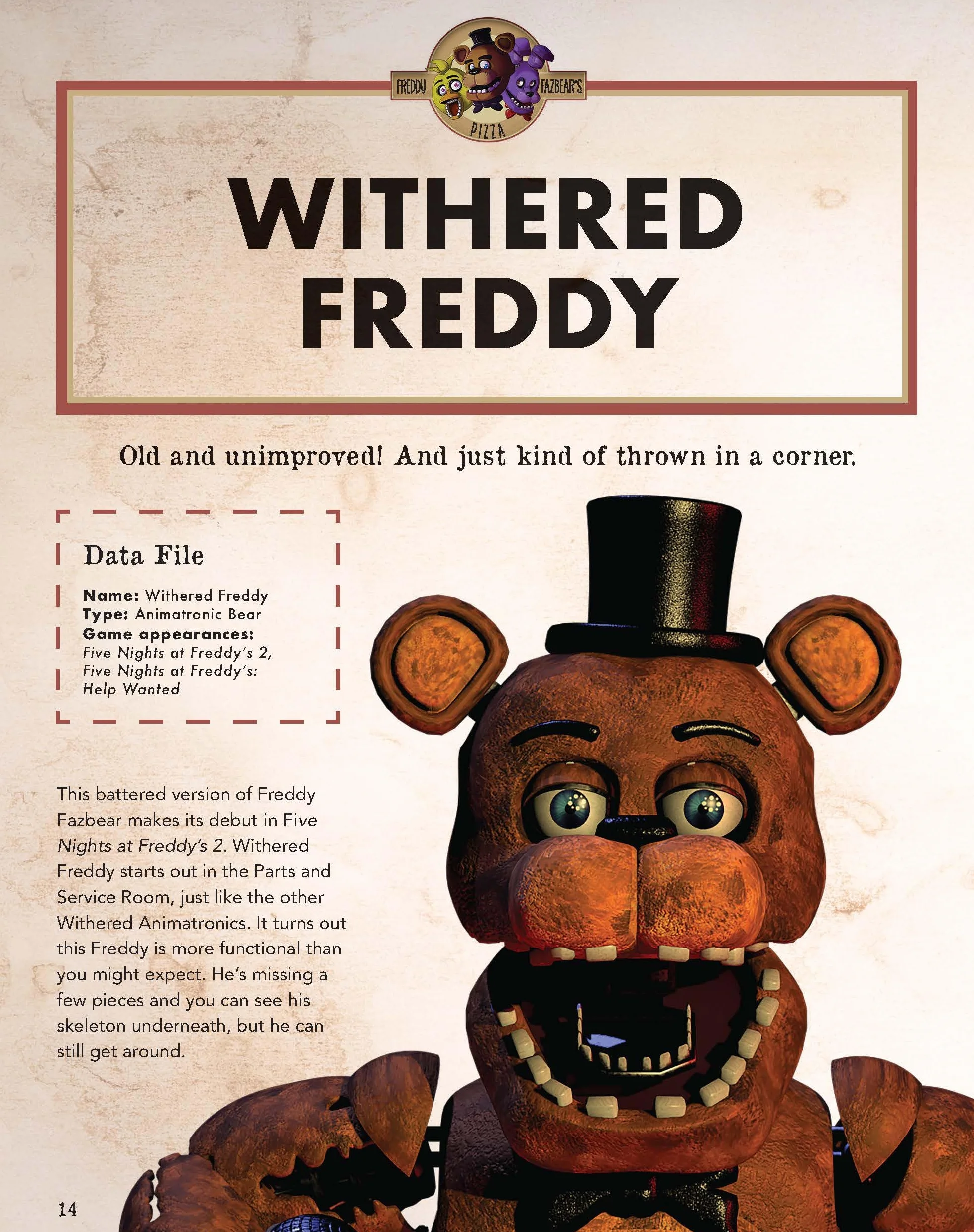 Five Nights at Freddy's Character Encyclopedia (an Afk Book)
