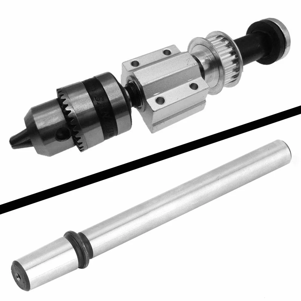 Uchwyt Wiertarski Arbor, B10 B12 B16 ze Stali Węglowej Stożek Morse'a Uchwyt Wiertarski Arbor Adapter,(B12), Uchwyty wiertarskie/klucze uchwytów