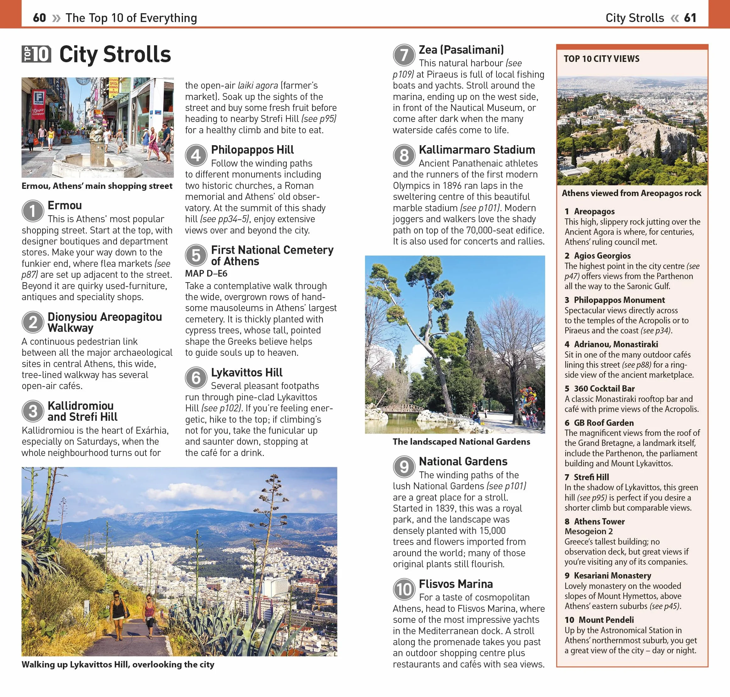 DK Top 10 Athens: Top 10 lists for your perfect trip, plus an all-weather folded map