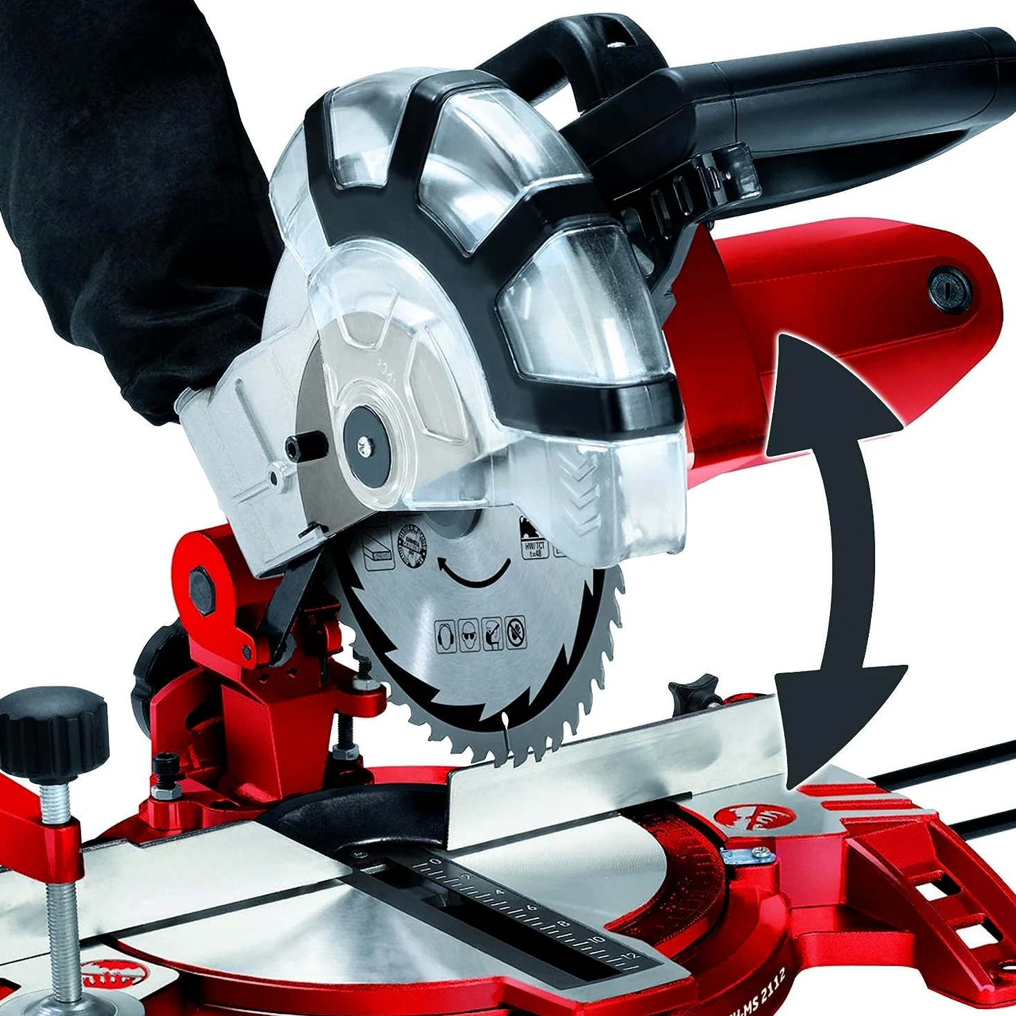 Einhell E-Stand Stojak do Pilarki, Czerwony/Srerbny