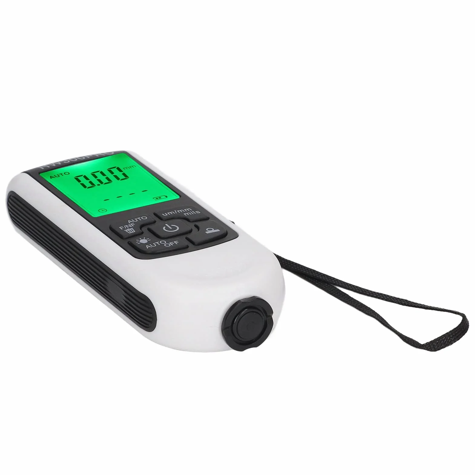 Cyfrowy Miernik Grubości Powłoki Tester Miernika Grubości Lakieru dla Przemysłu Samochodowego i Laboratoryjnego (WHITE)