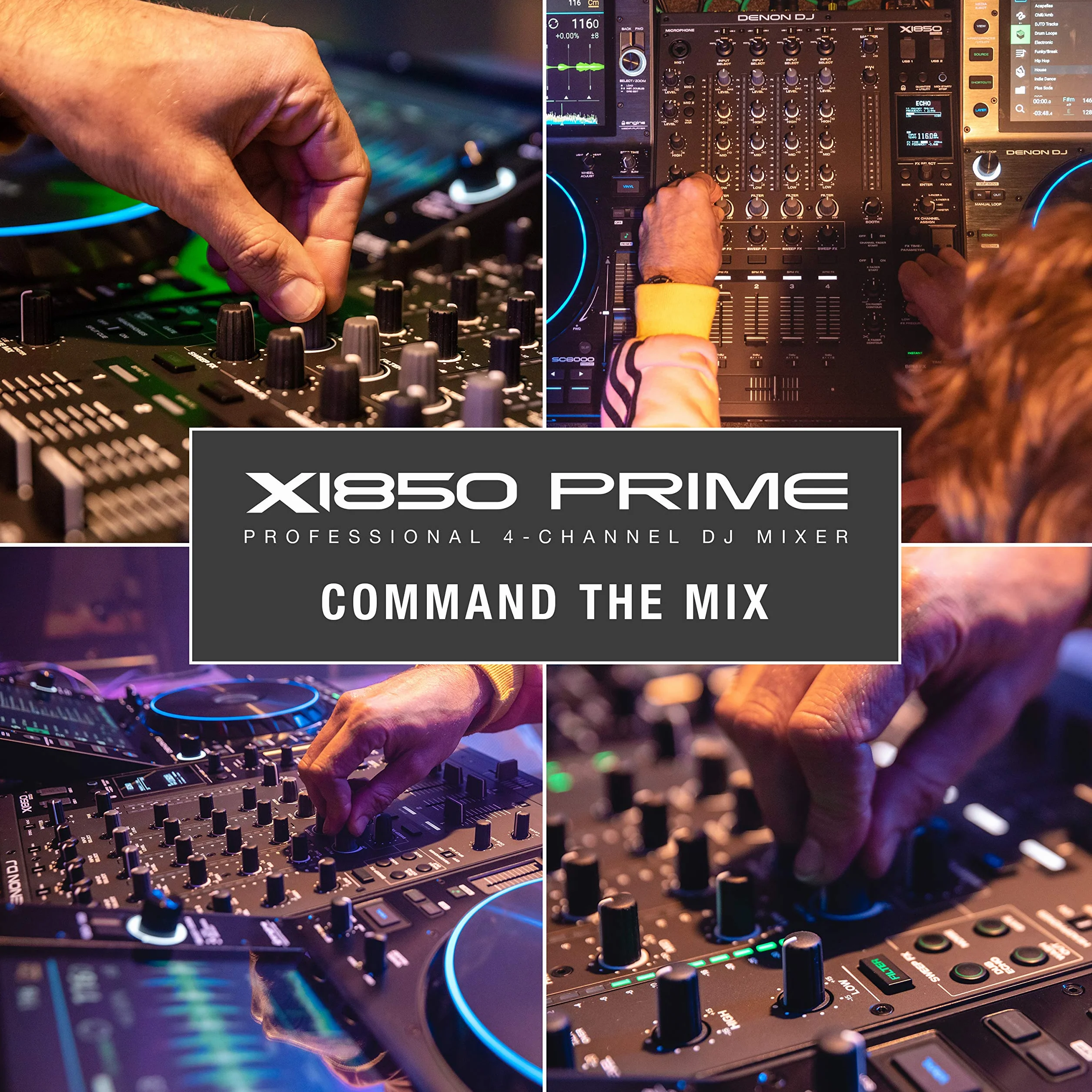 DENON DJ X1850 PRIME stół mieszanki cztery kanały cena