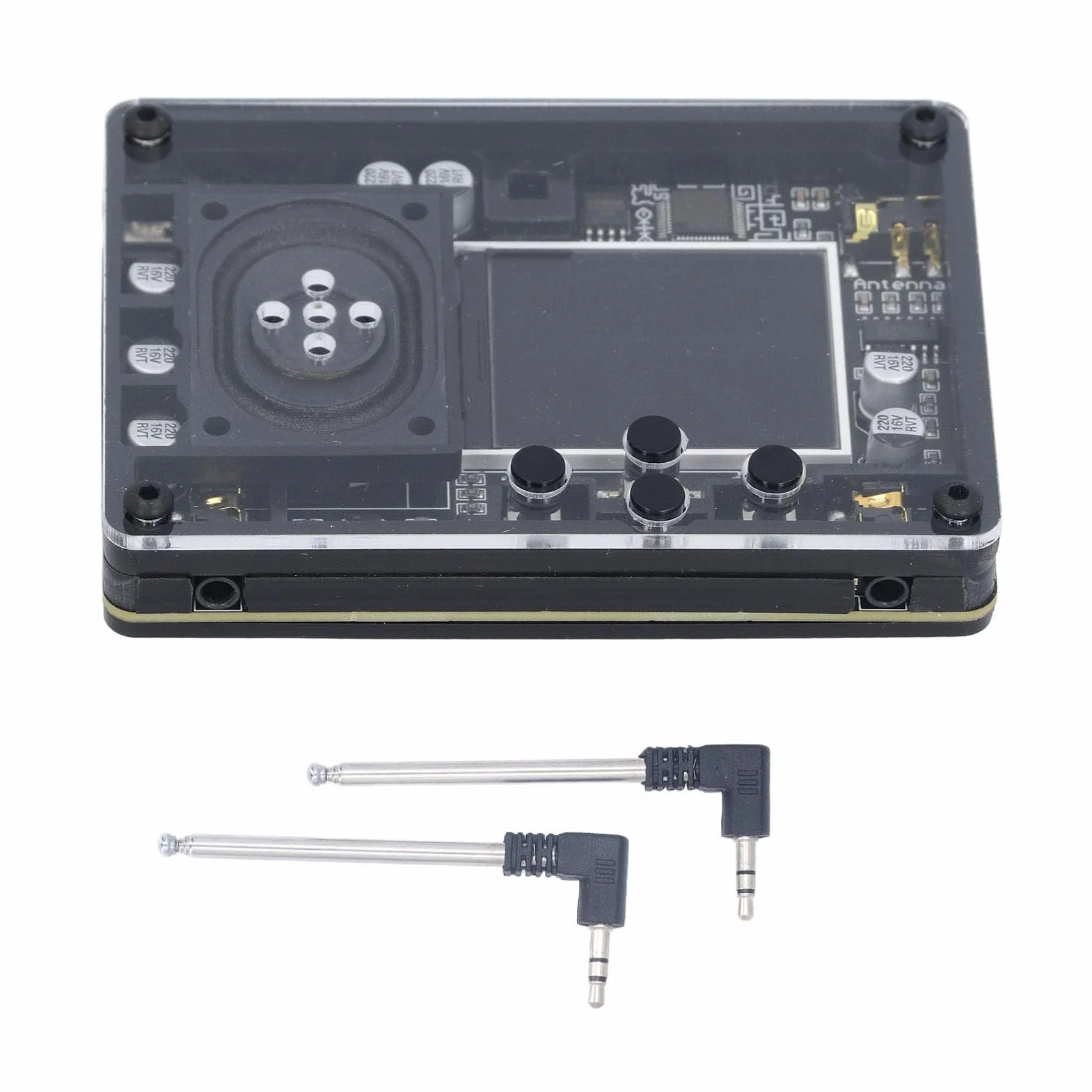 Mini Theremin Muzyczny Elektroniczny Instrument Kreatywny z Wyświetlaczem Ekranu, Mini Instrument Muzyczny