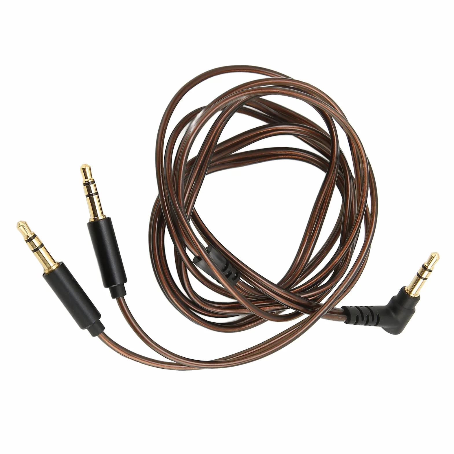 Kabel zamienny do Hifiman Sundara, Arya, Ananda, He400se, Deva Pro, He4xx i innych zestawów słuchawkowych 3,5 mm (wersja 3,5 mm do podwójnego 3,5 mm), 1,2 m