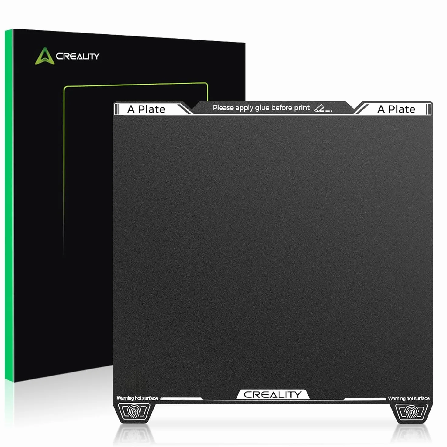 Creality K1 Max płyta robocza z żywicy epoksydowej, 315 × 310 mm, K2 Pro płyta łożyskowa ze stali sprężynowej, odporna na zużycie, elastyczna platforma drukująca do drukarek 3D Creality Ender 3 V3