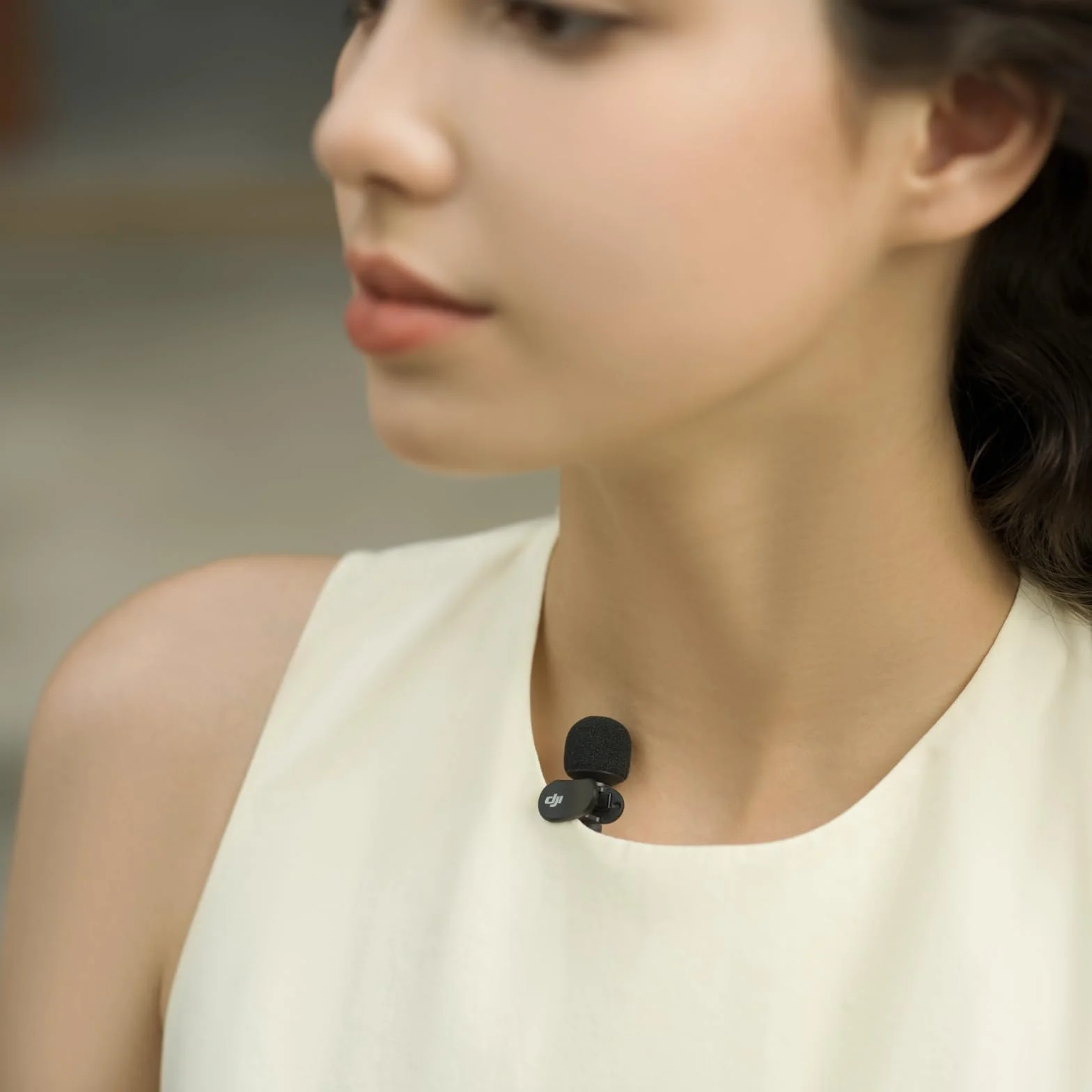 DJI Mikrofon Krawatowy Kompatybilny z Mic 2 i Mic