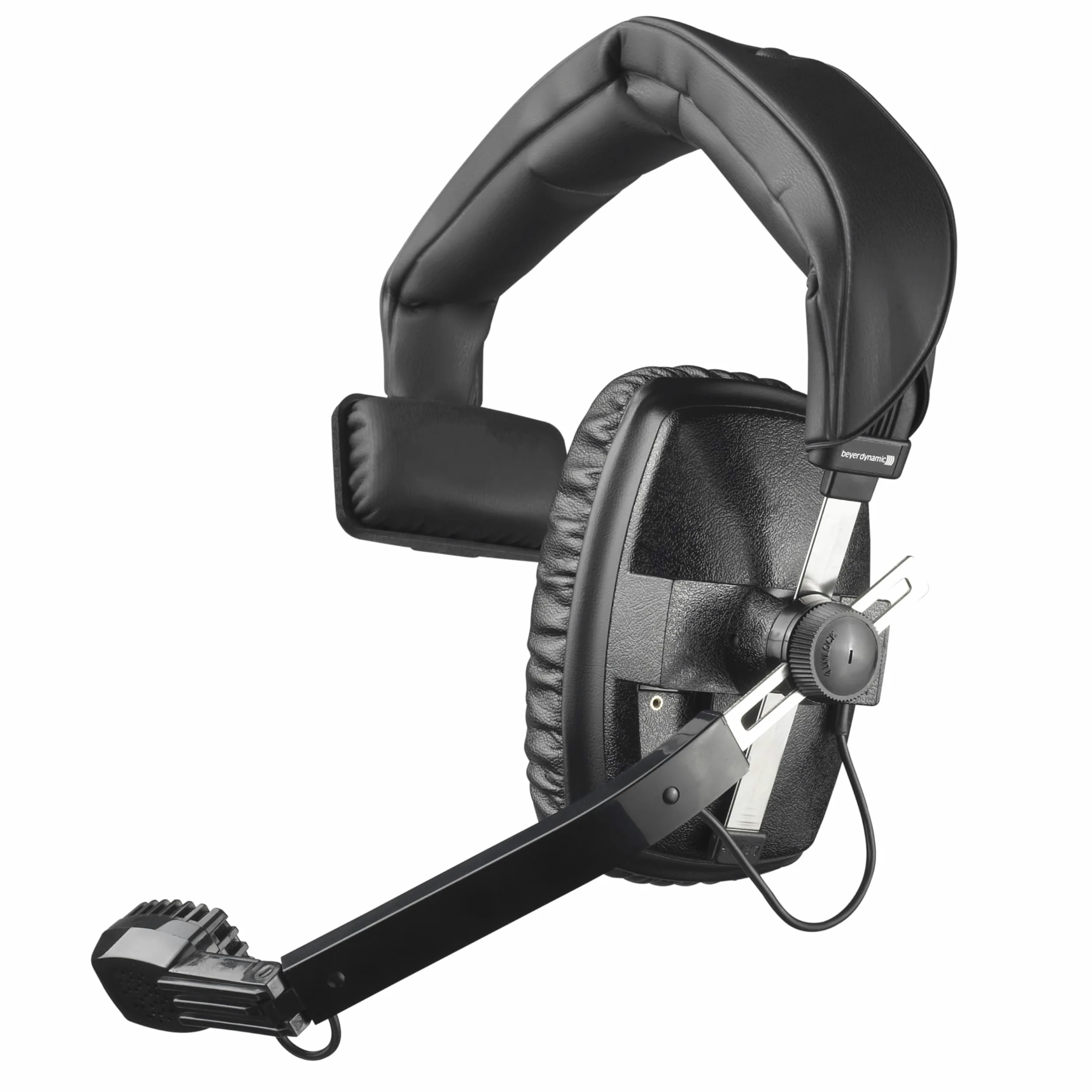 Beyerdynamic DT-108-200-50-BLACK zestaw słuchawkowy z dynamicznym mikrofonem hiperkardioidowym, 50 omów, czarny