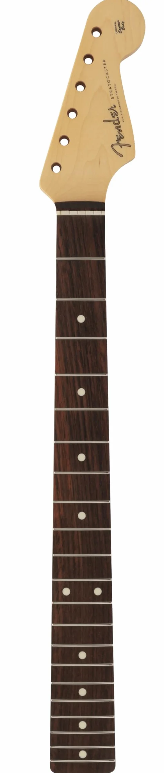 Fender Made in Japan Traditional II Stratocaster Neck z lat 60., 21 progów vintage, promień 24 cm, kształt litery U, palisander