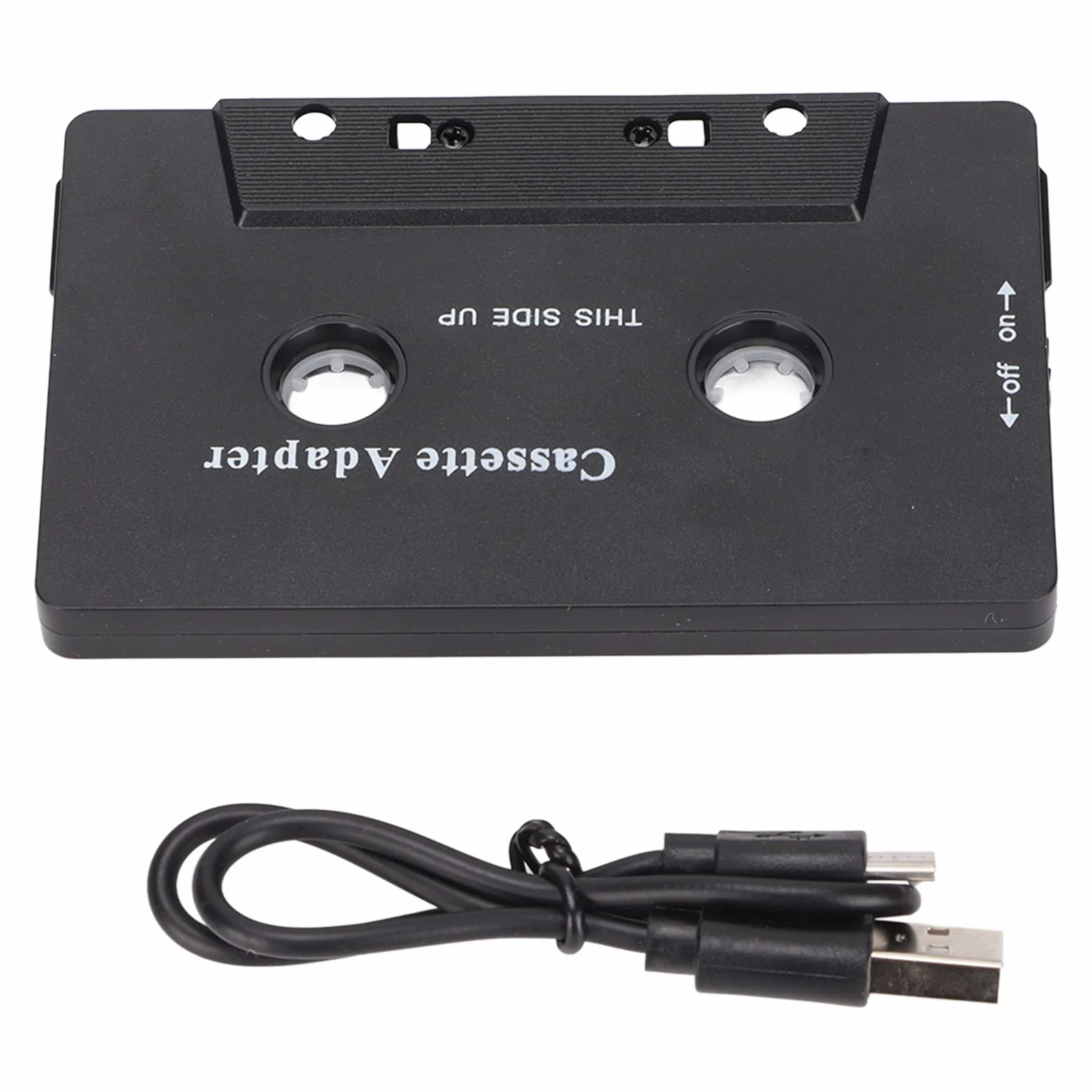 Car Audio Cassette to Aux Adapter, Bluetooth Redukcja Szumów Stereo Kaseta Bluetooth Kaseta High Fidelity Tape Adaptery Wejściowe Odbiornik do Tabletadapter Tablet