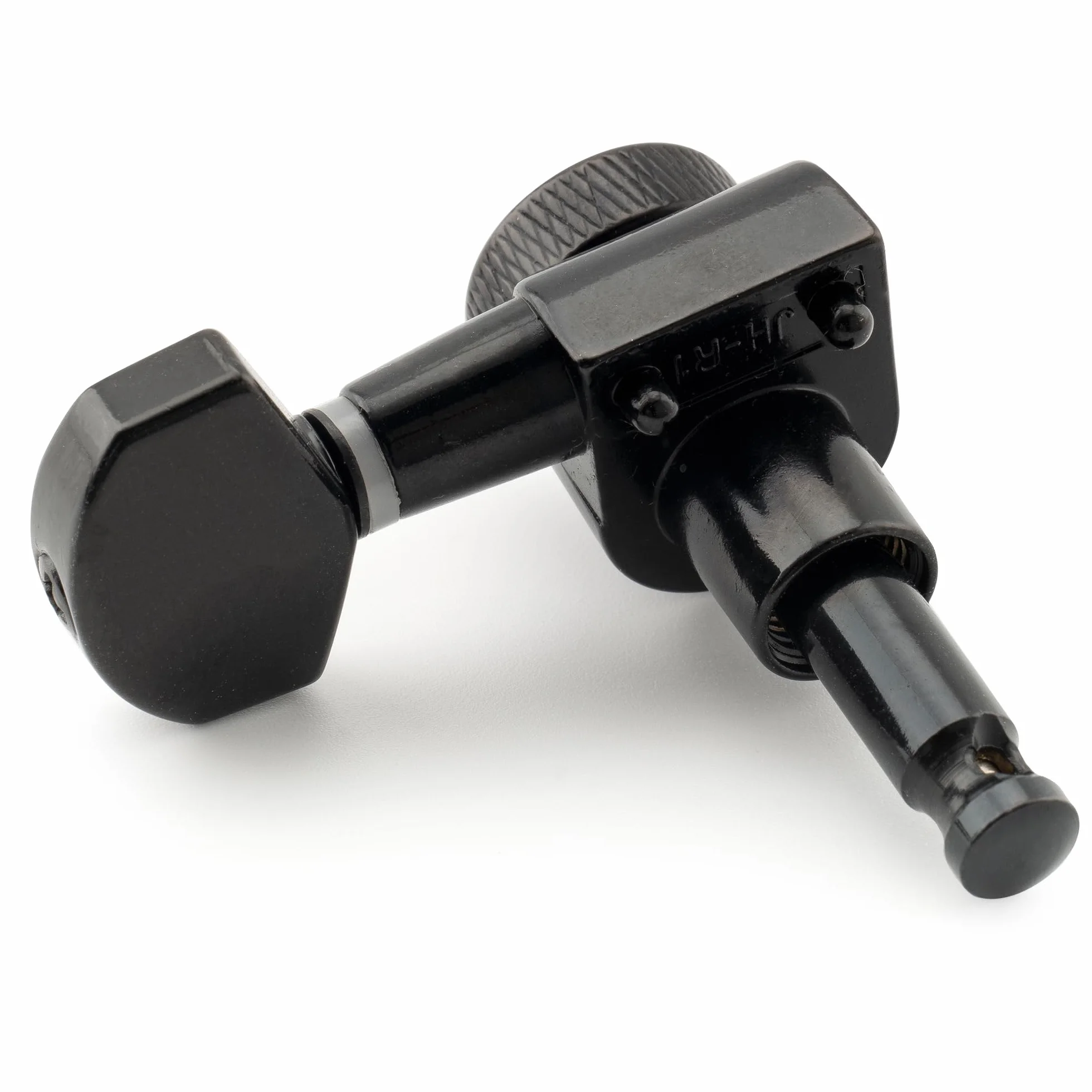Musiclily Pro 6 w linii 2-pin Klucze Blokowane Gitaryowe Tuner Blokujące Kołki do Strojenia do Gitary Elektrycznej SQ Strat Tele, Czarny