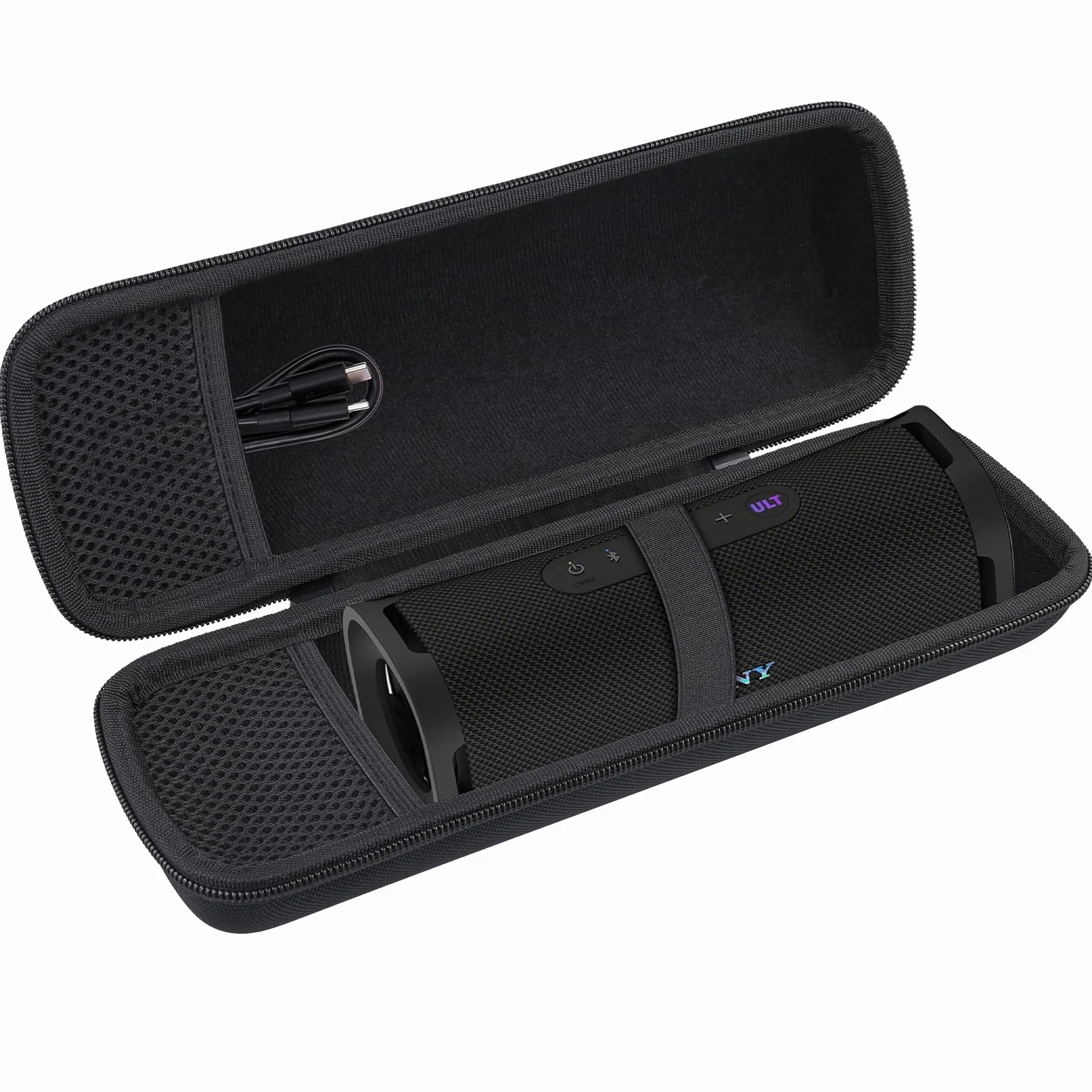 co2CREA Twardy futerał ochronny do Sony ULT FIELD 1 bezprzewodowy przenośny głośnik Bluetooth, tylko etui