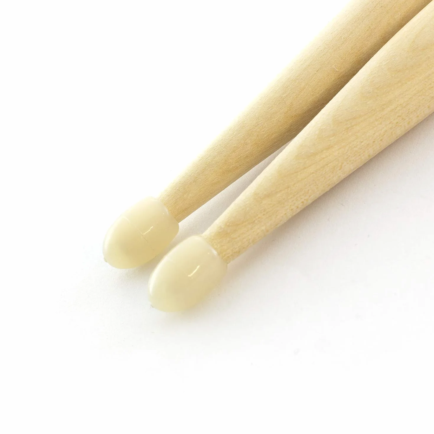 Tiger 7A Maple Drumsticks with Nylon Tips - Wooden Drum Sticks - Pair of Nylon Tip Drumsticks