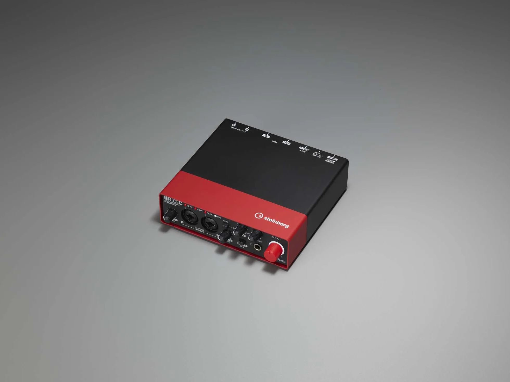 Steinberg UR22C USB 3.0 interfejs audio z Cubase AI, Cubasis LE i Steinberg Plus RED