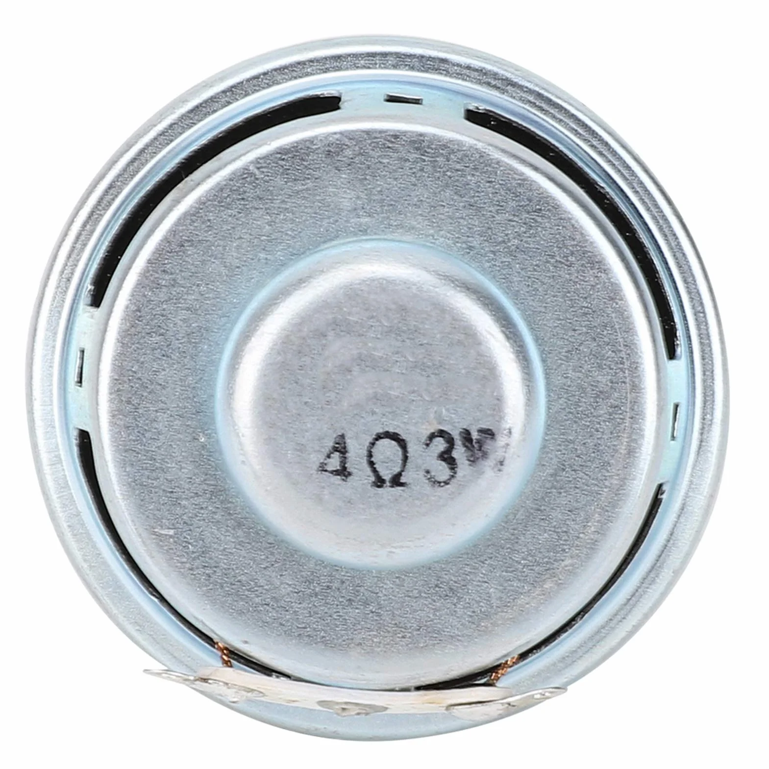 Głośnik 3 W 4 Ω 2 szt Mini głośnik ze wzmacniaczem 4 cm z magnesem premium Metalowa obudowa zewnętrzna Długa żywotność Instalacja domowa dla Muzyki, Samochodu, Małych urządzeń