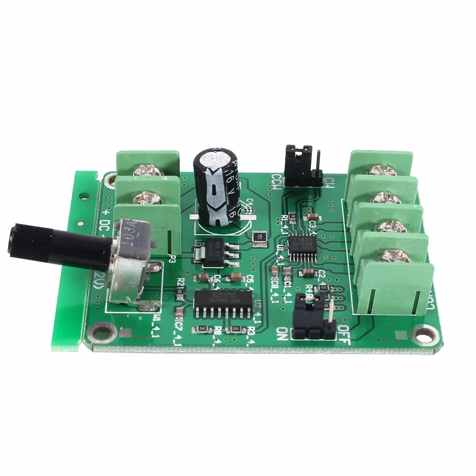 9V-12V DC Brushless Motor Treiberplatine Sensorless Motorsteuerkarte Controller für Festplatte