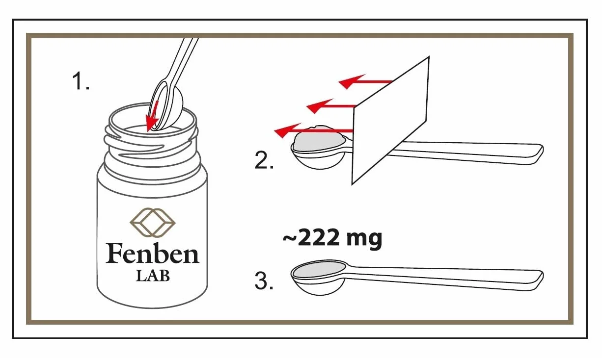 Fenbendazole 25g Proszku, Czystość >99.9%, Wyprodukowane przez Fenben Lab, Dołączono Certyfikat Analizy, Testowany w Certyfikowanym Laboratorium, 0.9oz