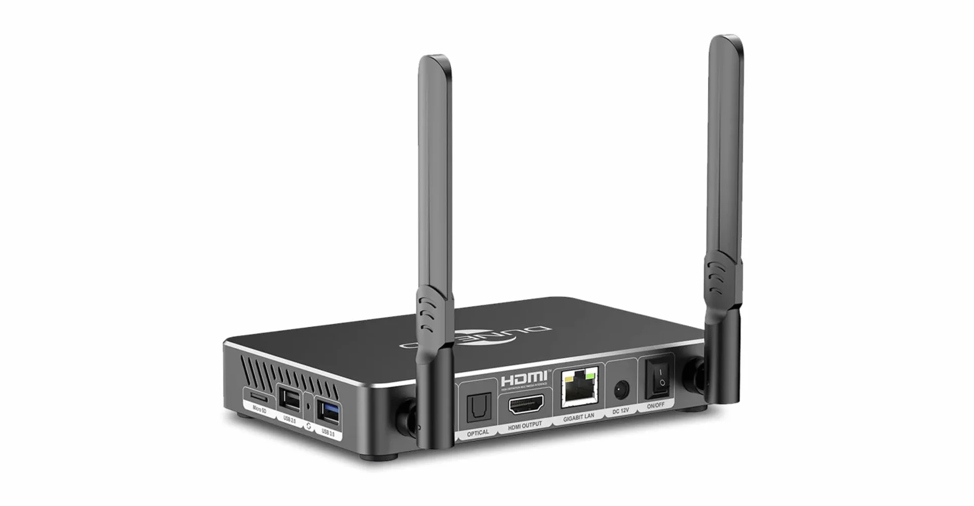 Dune HD Pro 8K Plus, Odtwarzacz multimedialny, Android Box, Dolb Visio, Atmo, S928X-K/J, HD-Audio, HDMI 2.1a, BT5, WiFi6, 1Gbit, USB 3, 8GB / 64GB, Optical S/PDIF, 8Kp60 HDR, 4Kp60, 1080p, YouTube 8K