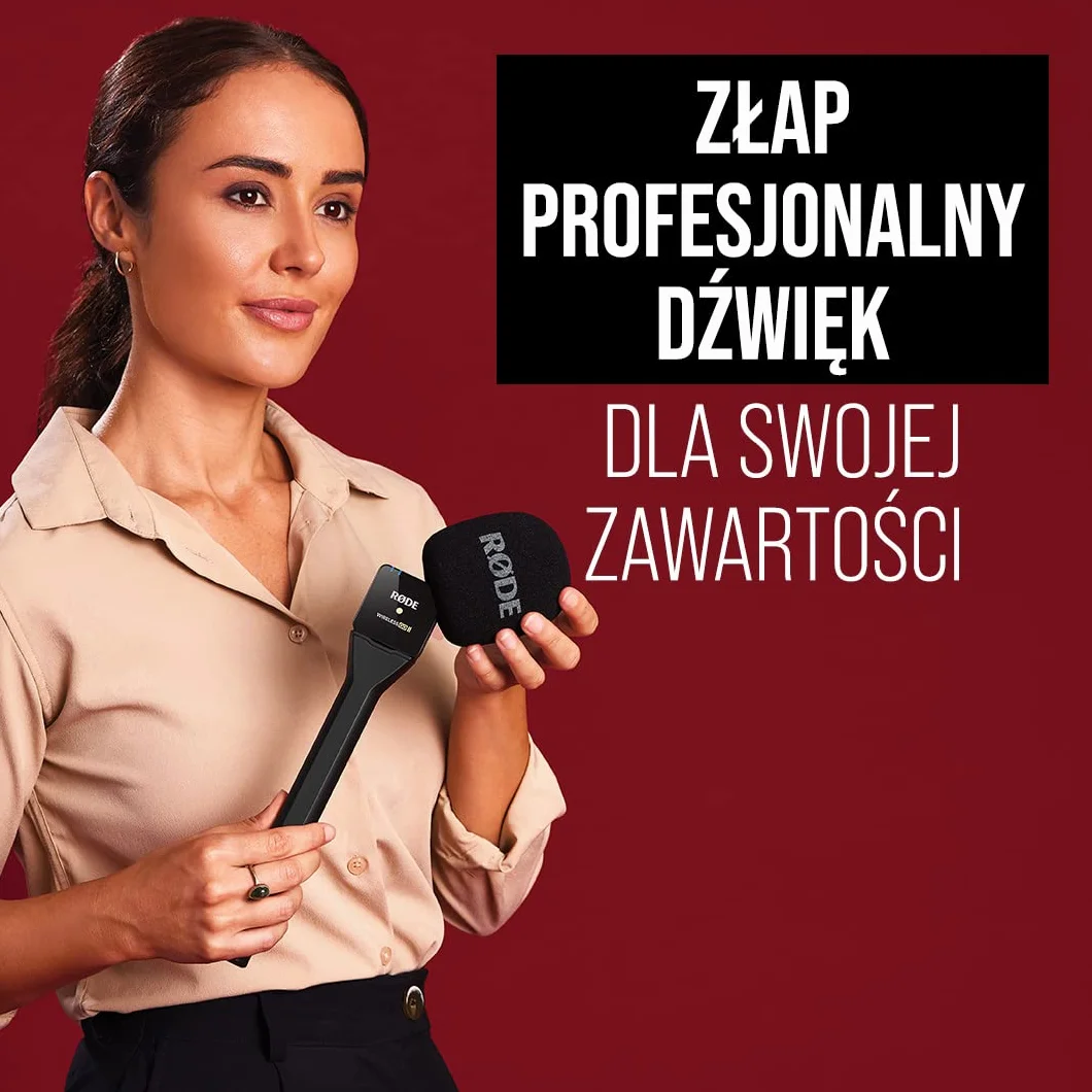 RØDE Wigo Ii Dual System Mikrofonowy, Czarny, 1 Zestaw