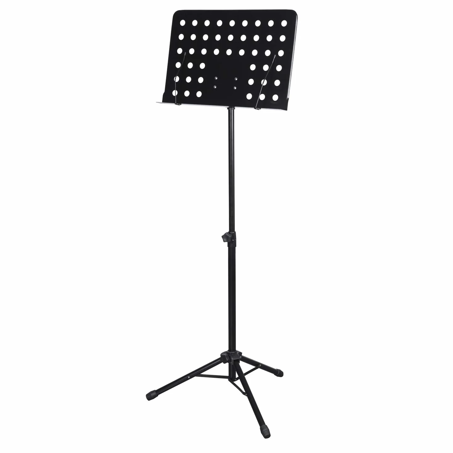 Cascha Hh 2068 Stojak Muzyczny z Uchwytem Na Nuty, Czarny