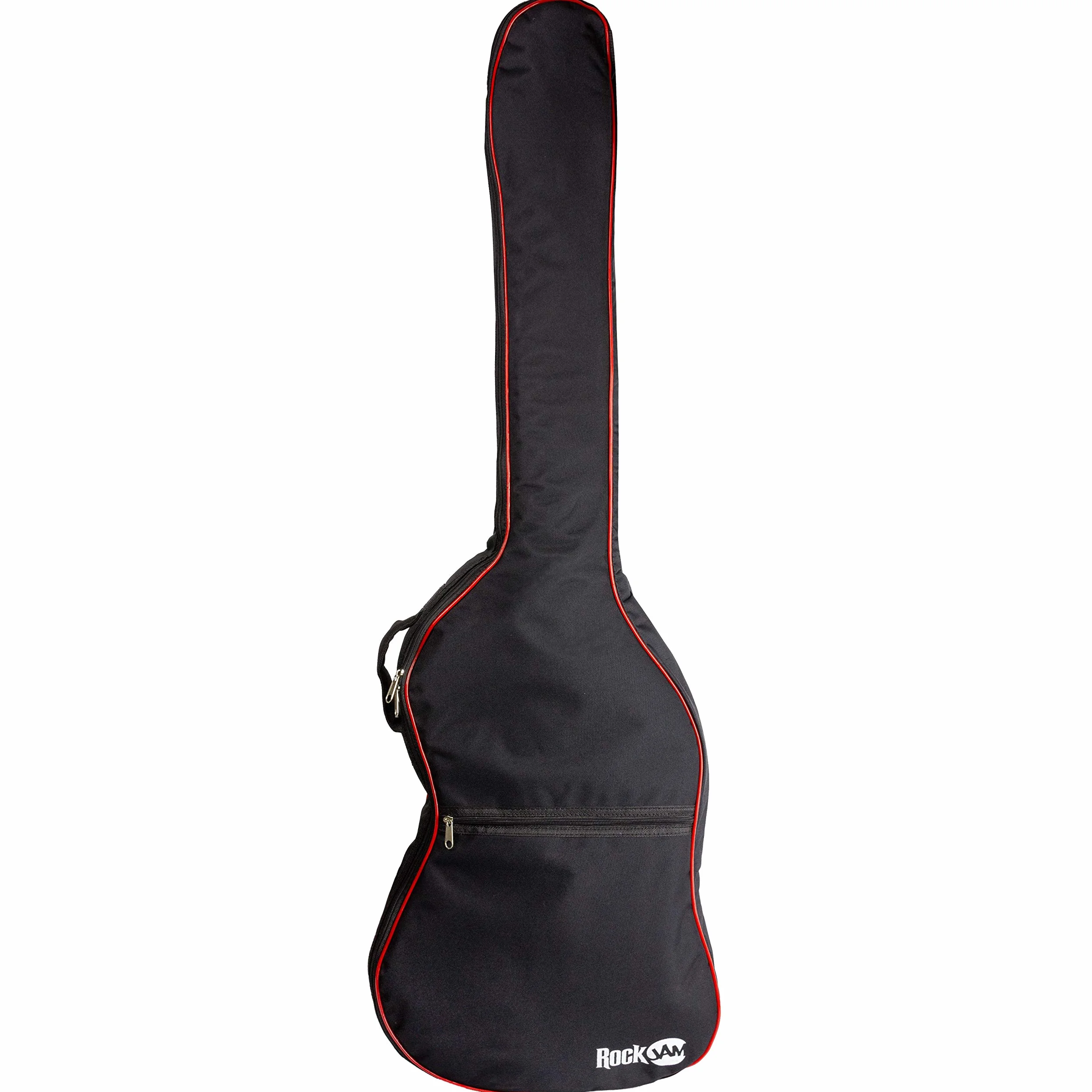 RockJam wzmocniona torba na gitarę basową z uchwytem i paskiem na ramię