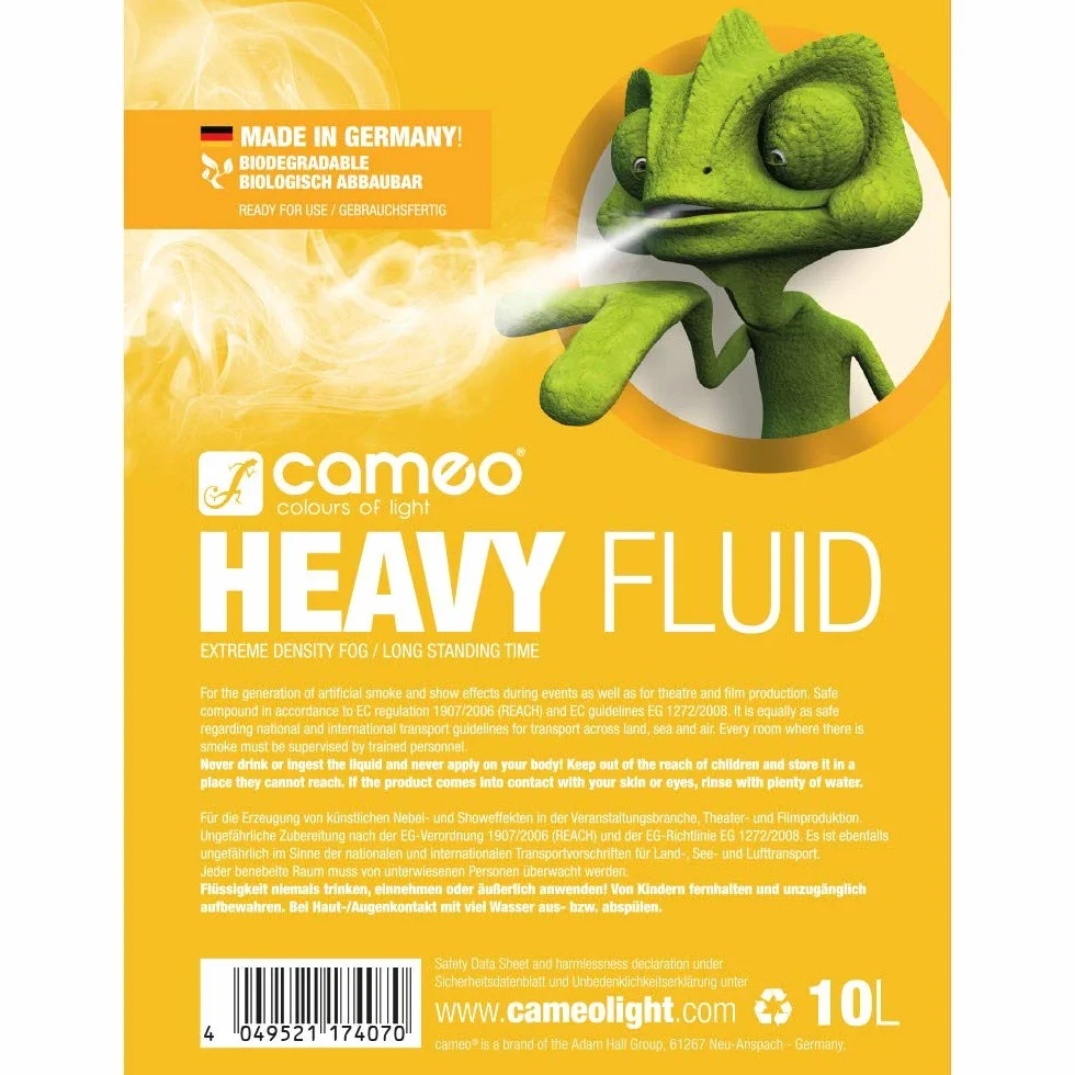 Cameo Light CLFHEAVY10L HEAVY płyn do mgły, 10 l