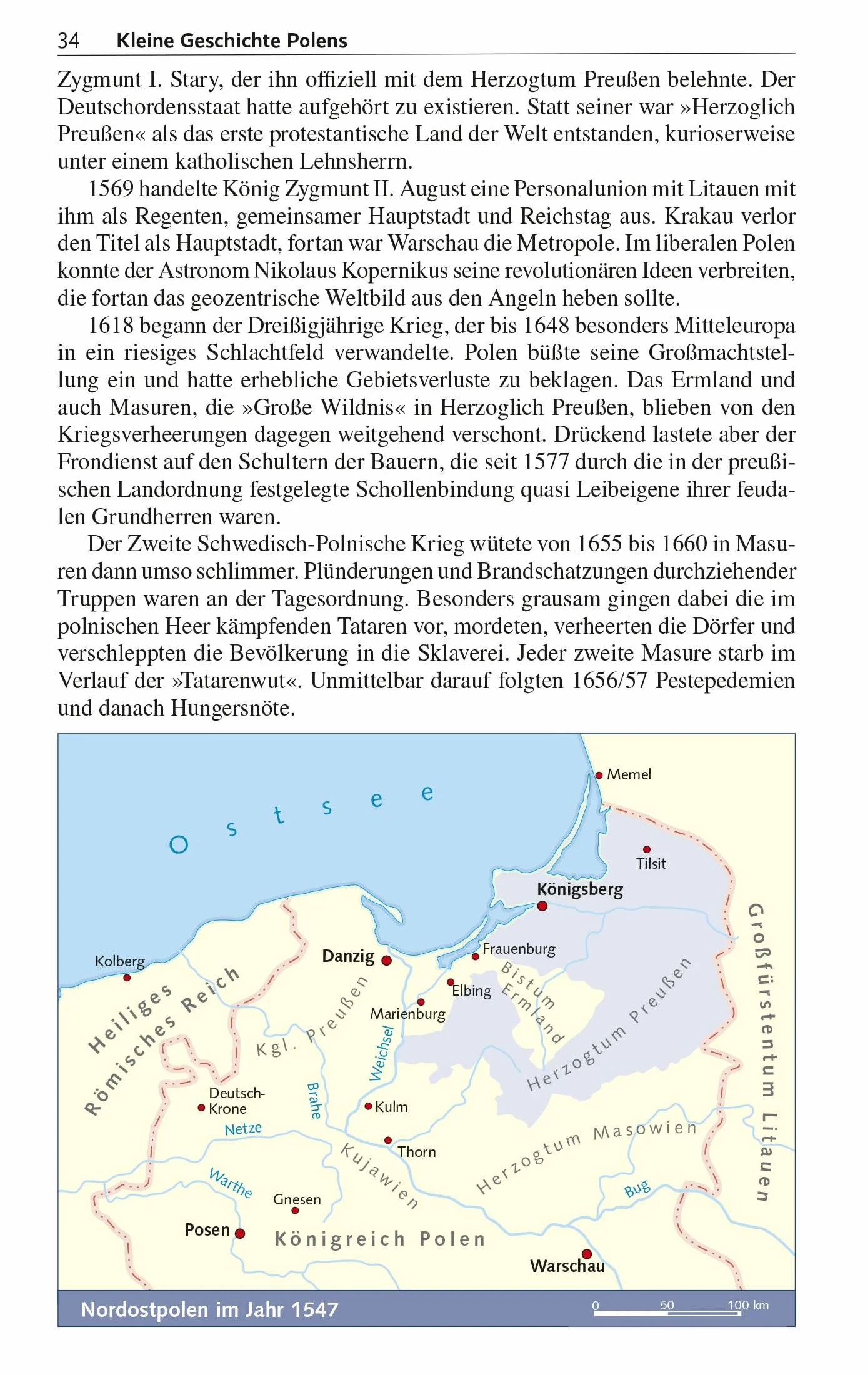 TRESCHER Reiseführer Masuren: Mit Marienburg, Danzig und Thorn