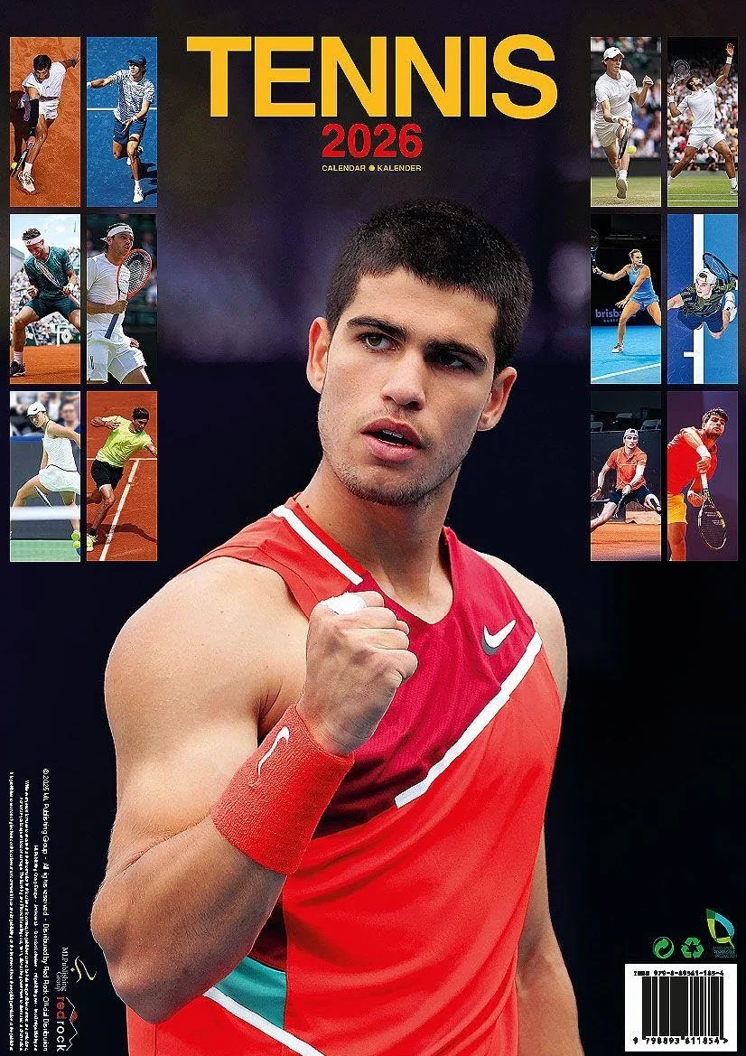 Tennis 2026 Calendar - ATP WTA - Calendrier - Calendario