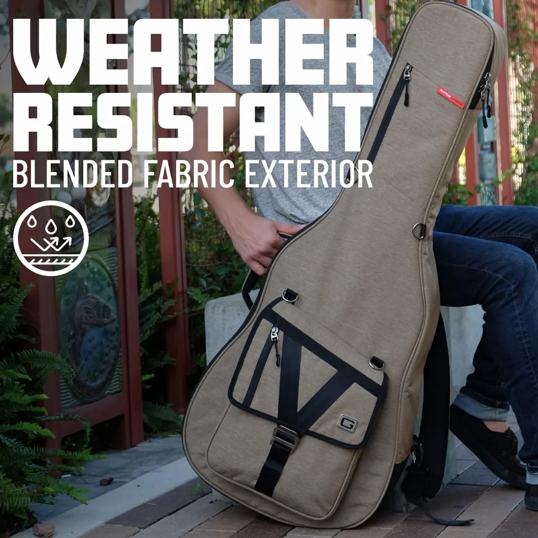 Gator Cases Transit Series Gigbag do gitary elektrycznej; czarny (GT-ELECTRIC-BLK)